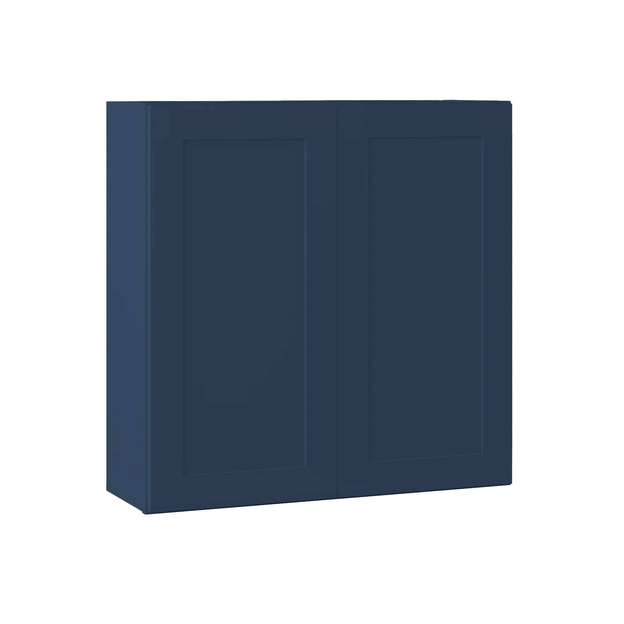 Wall Kitchen Cabinet W3636 Danbury Blue LessCare 36 in. width 36 in. height 12 in. depth - Image 2