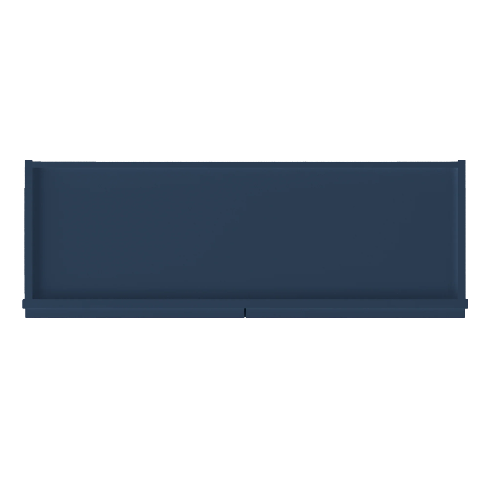 Wall Kitchen Cabinet W3636 Danbury Blue LessCare 36 in. width 36 in. height 12 in. depth - Image 6