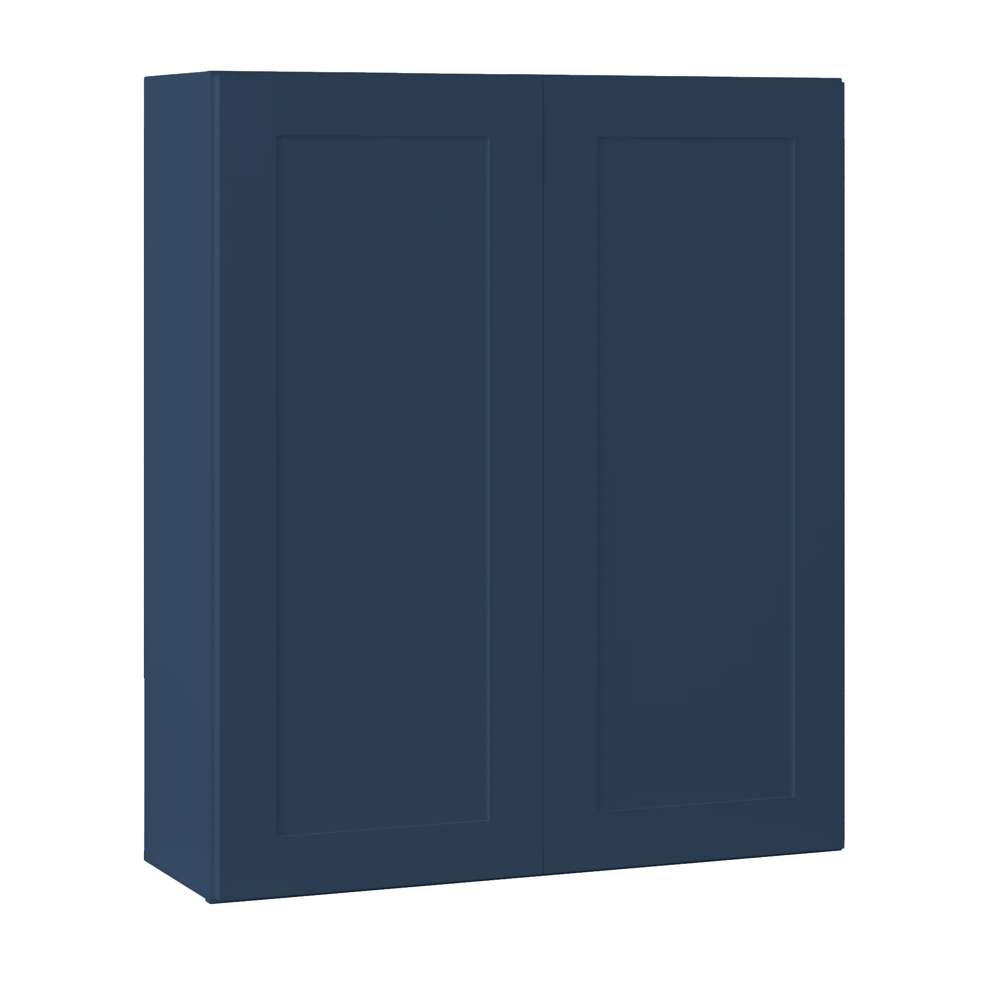 Wall Kitchen Cabinet W3642 Danbury Blue LessCare 36 in. width 42 in. height 12 in. depth - Image 2