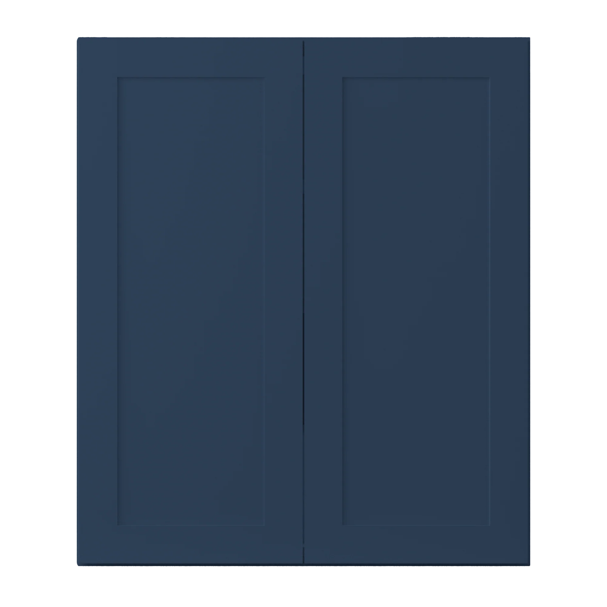 Wall Kitchen Cabinet W3642 Danbury Blue LessCare 36 in. width 42 in. height 12 in. depth - Image 3