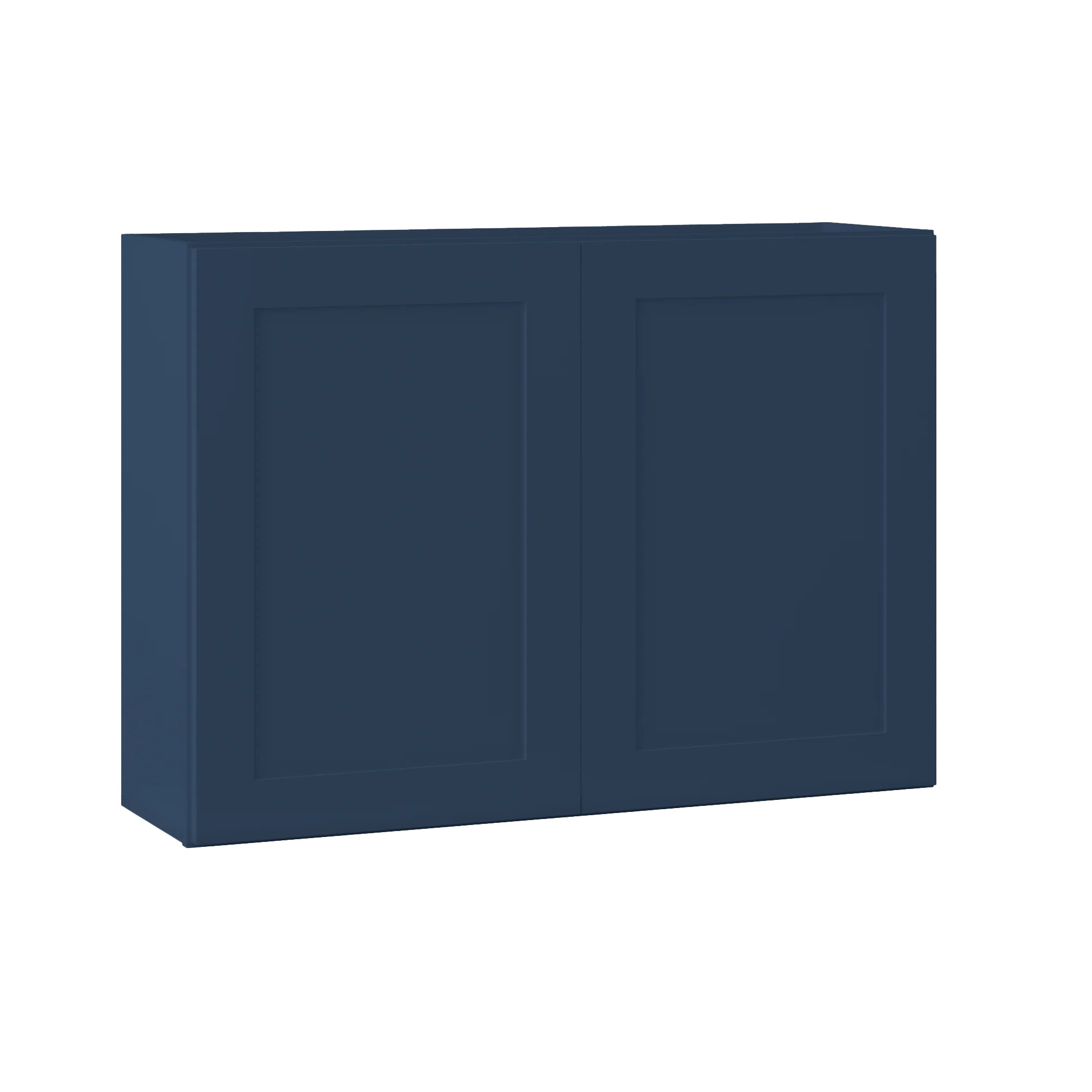 Wall Kitchen Cabinet W4230 Danbury Blue LessCare 42 in. width 30 in. height 12 in. depth - Image 2