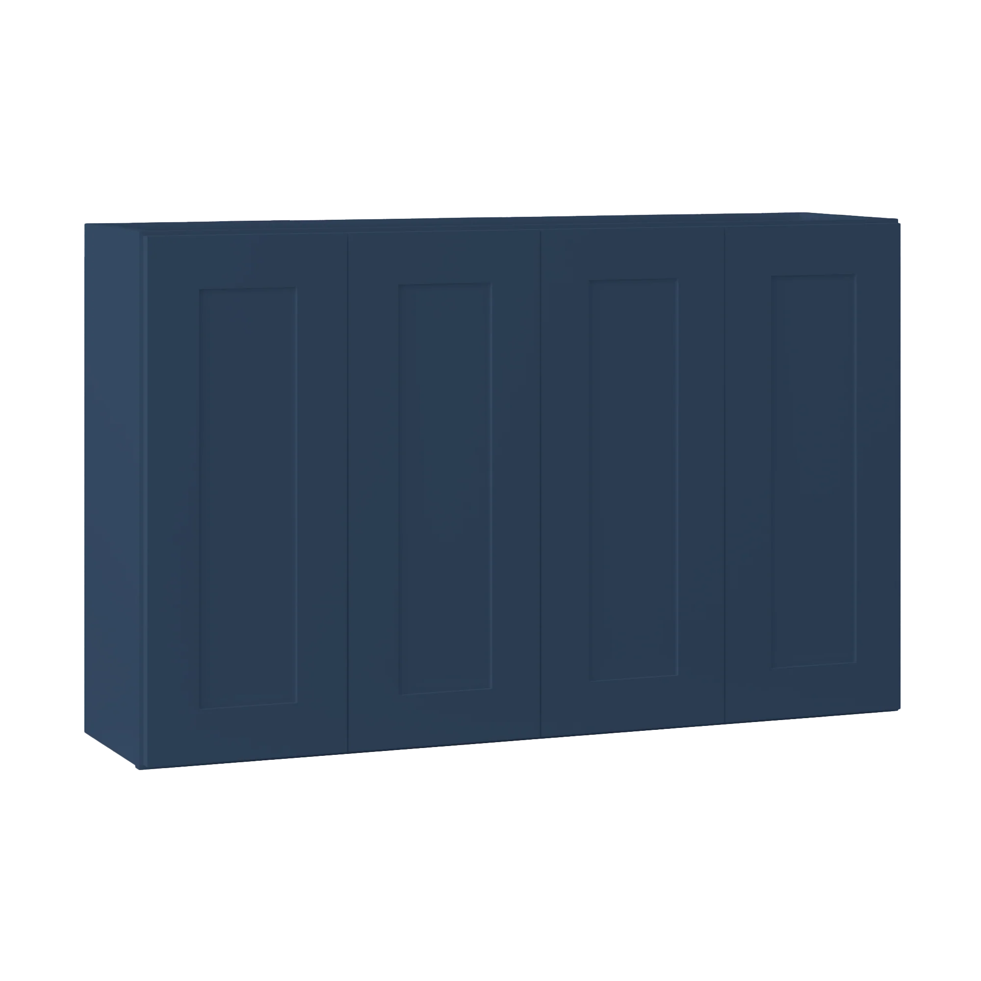 Wall Kitchen Cabinet W4830 Danbury Blue LessCare 48 in. width 30 in. height 12 in. depth - Image 2
