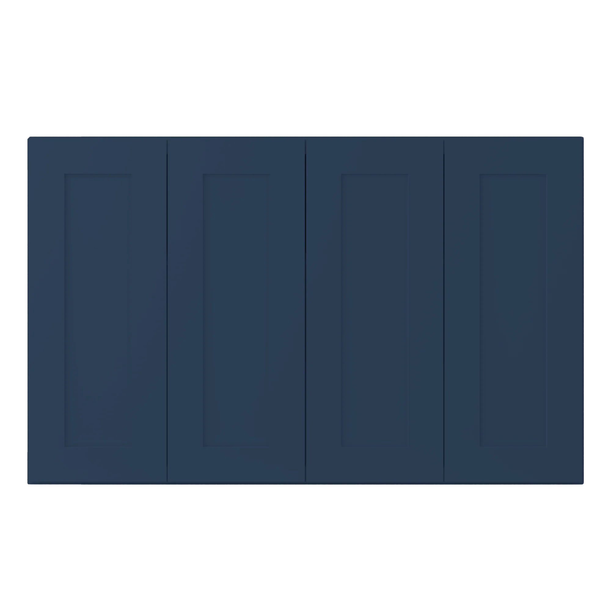 Wall Kitchen Cabinet W4830 Danbury Blue LessCare 48 in. width 30 in. height 12 in. depth - Image 3
