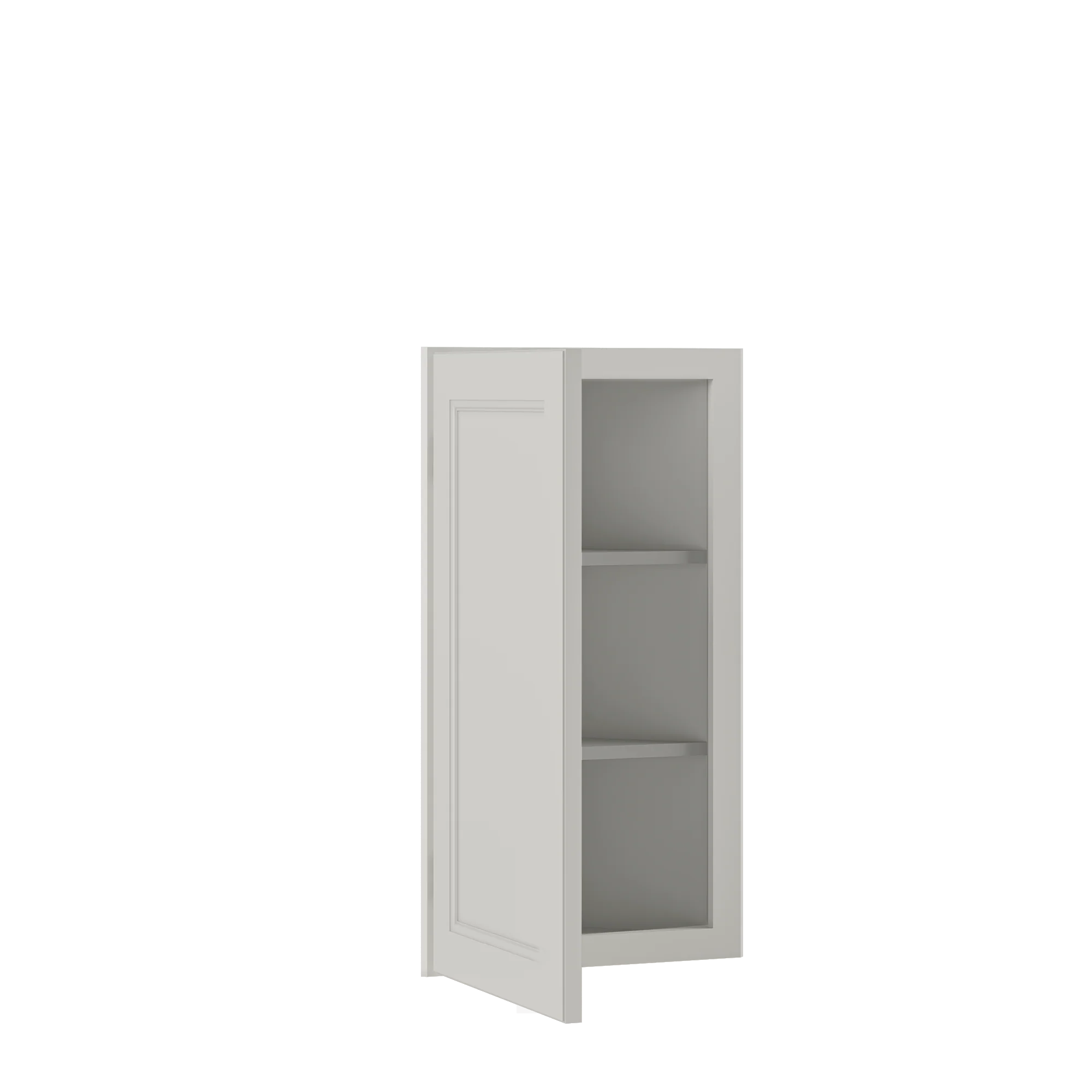 Wall End Kitchen Cabinet WEC1230 Milan Pearl 12 in. width 30 in. height 12 in. depth - Image 4