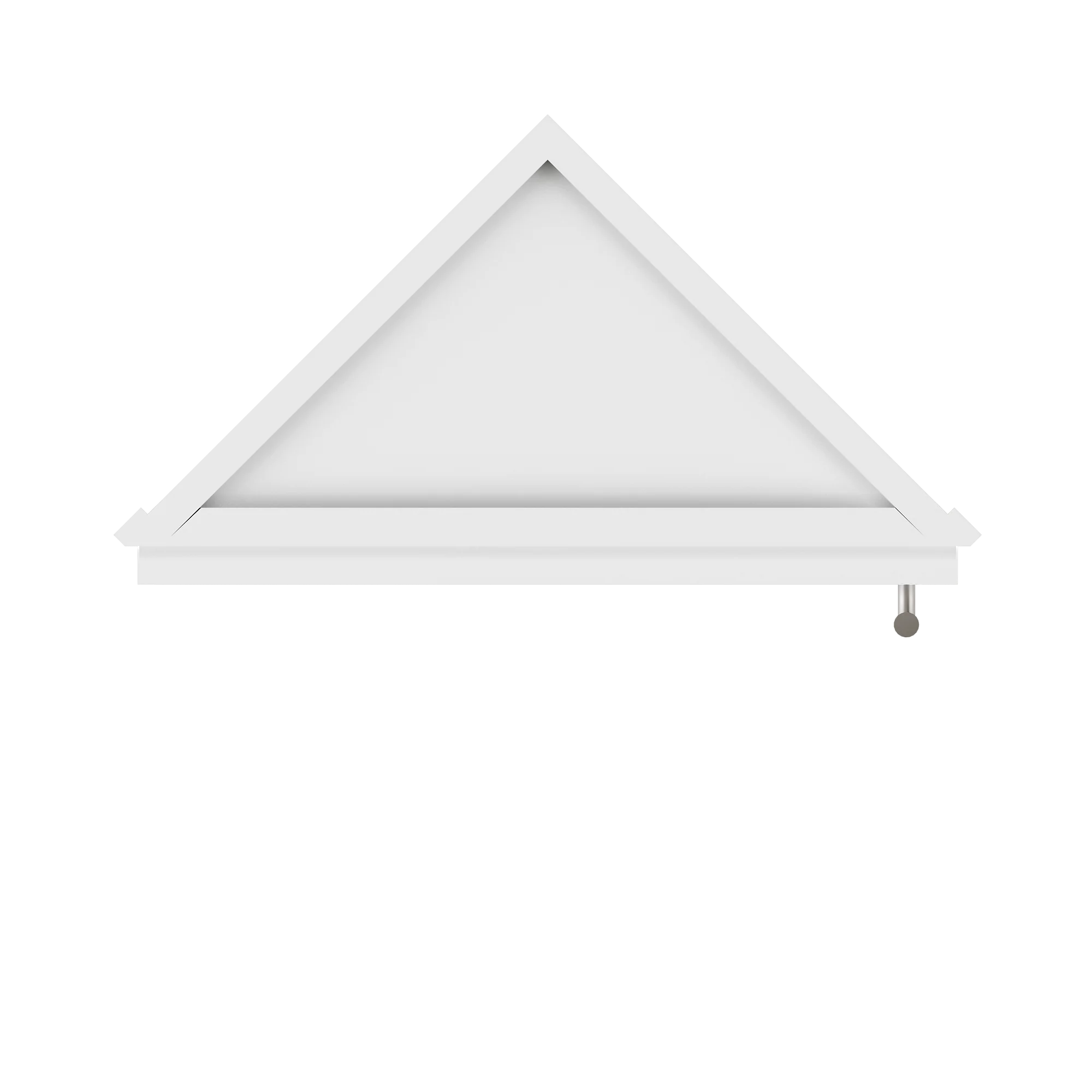 Wall End Kitchen Cabinet WEC1236 Alpina White LessCare 12 in. width 36 in. height 12 in. depth - Image 6