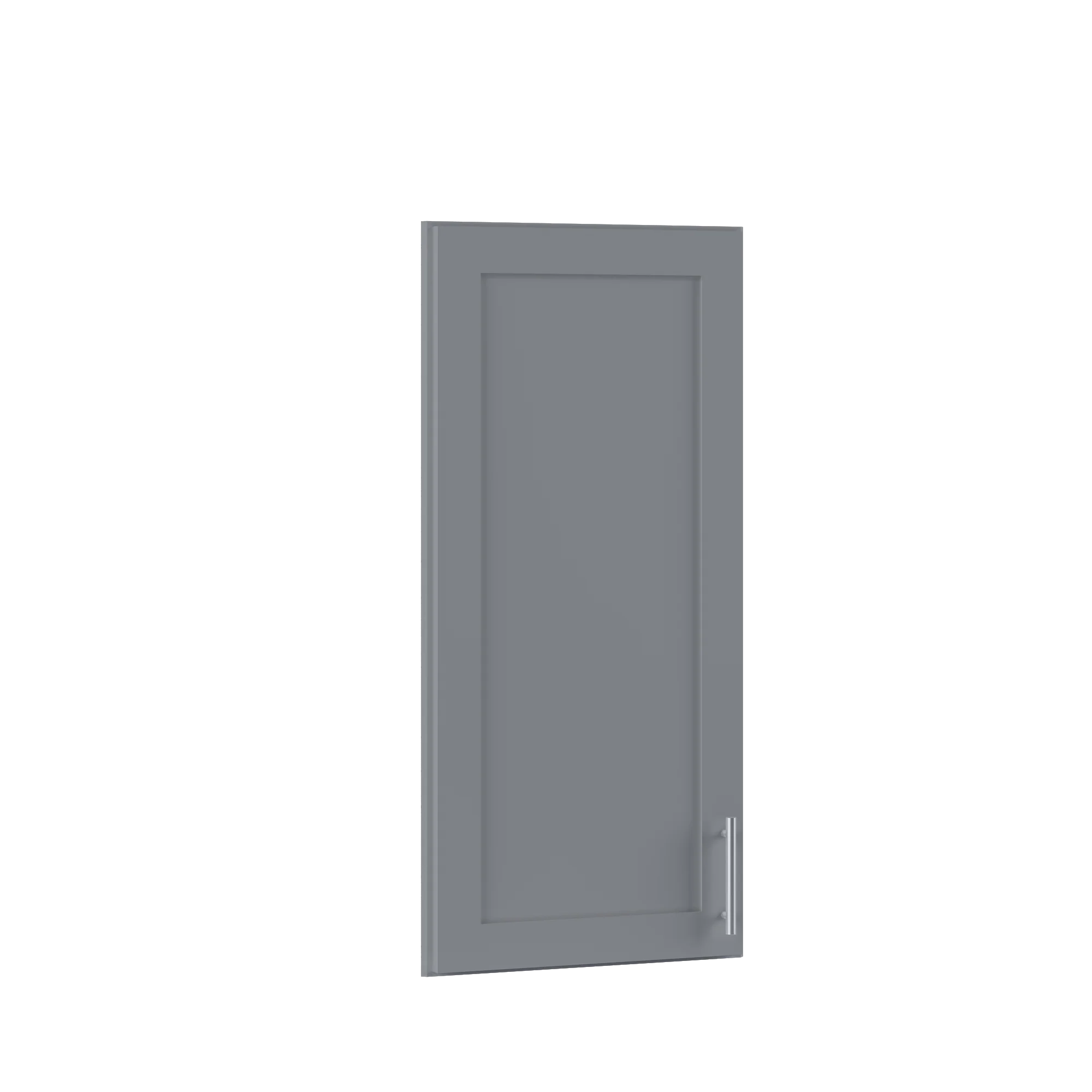 Wall End Kitchen Cabinet WEC1236 Colonial Gray LessCare 12 in. width 36 in. height 12 in. depth - Image 2