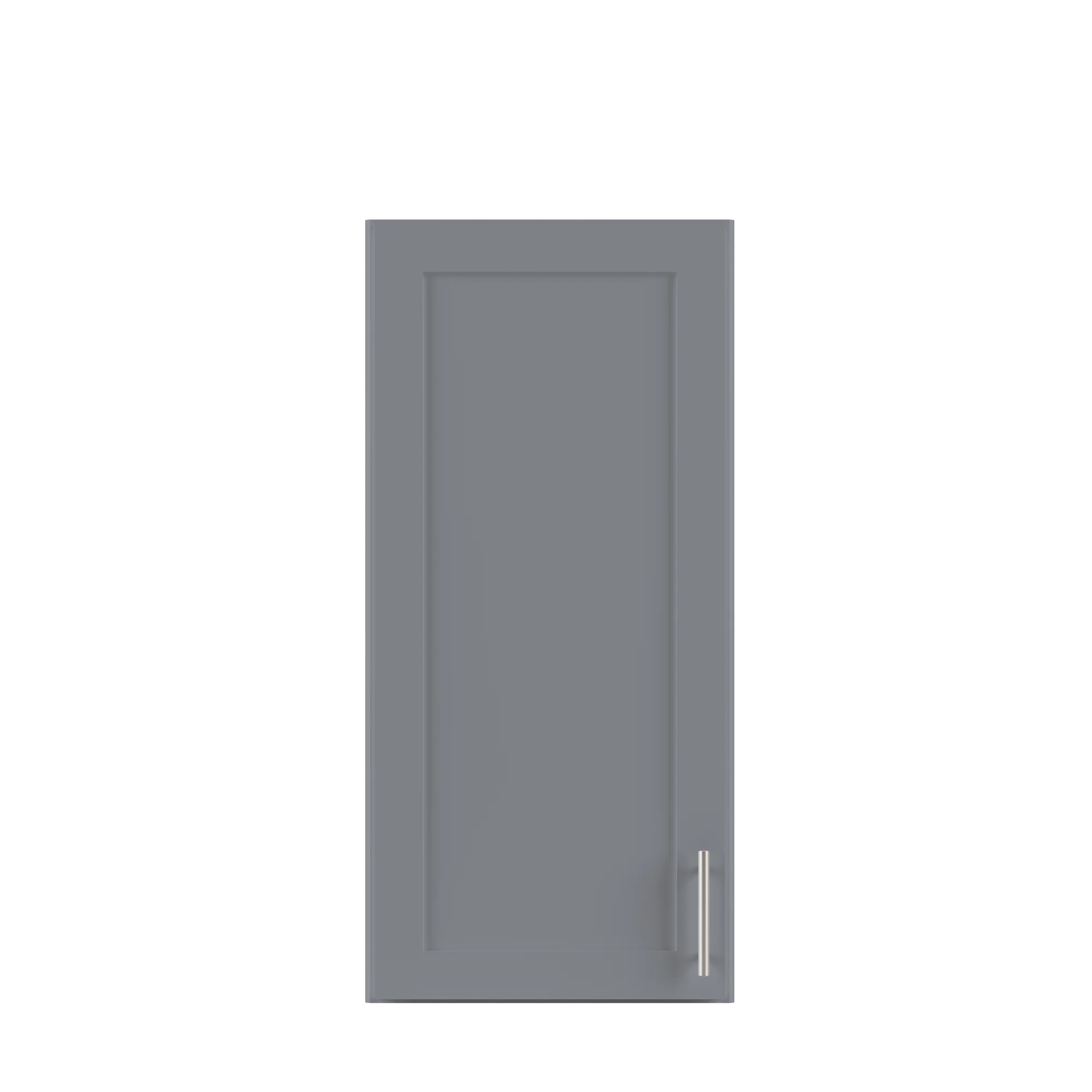 Wall End Kitchen Cabinet WEC1236 Colonial Gray LessCare 12 in. width 36 in. height 12 in. depth - Image 3