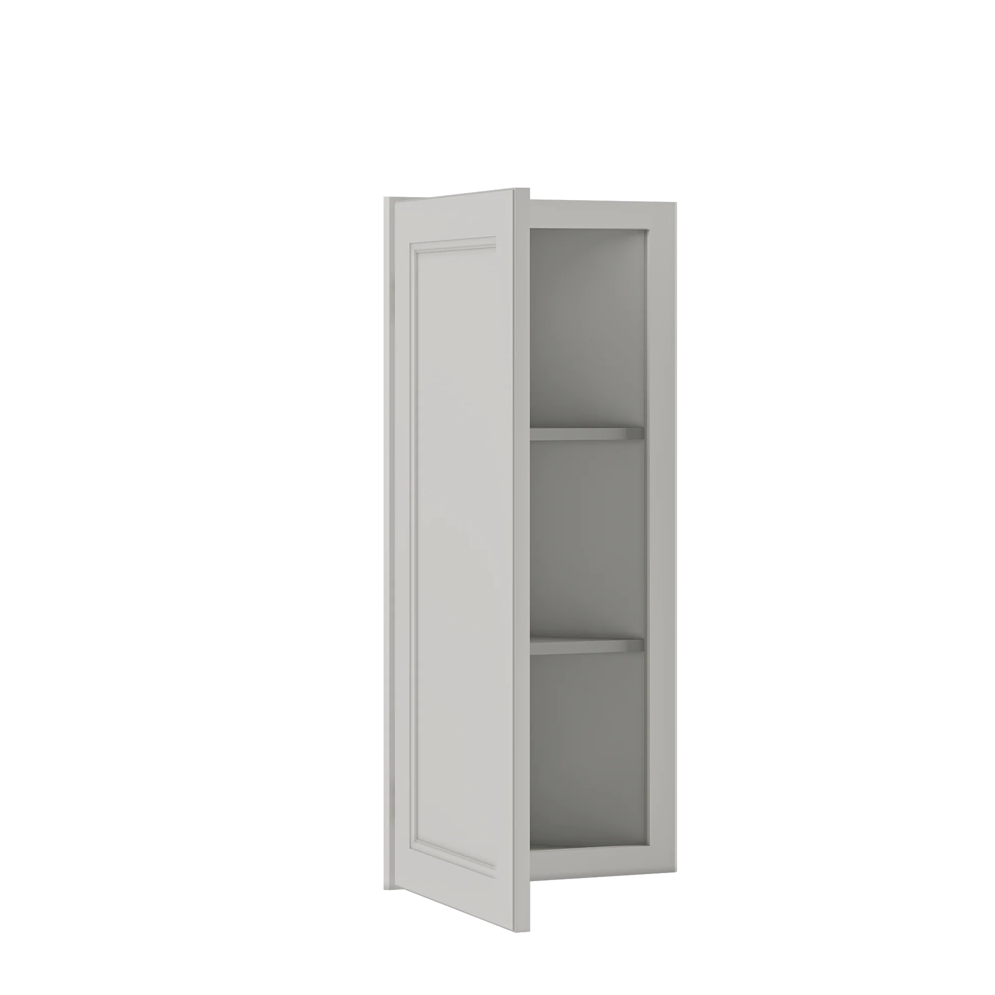 Wall End Kitchen Cabinet WEC1236 Milan Pearl 12 in. width 36 in. height 12 in. depth - Image 4