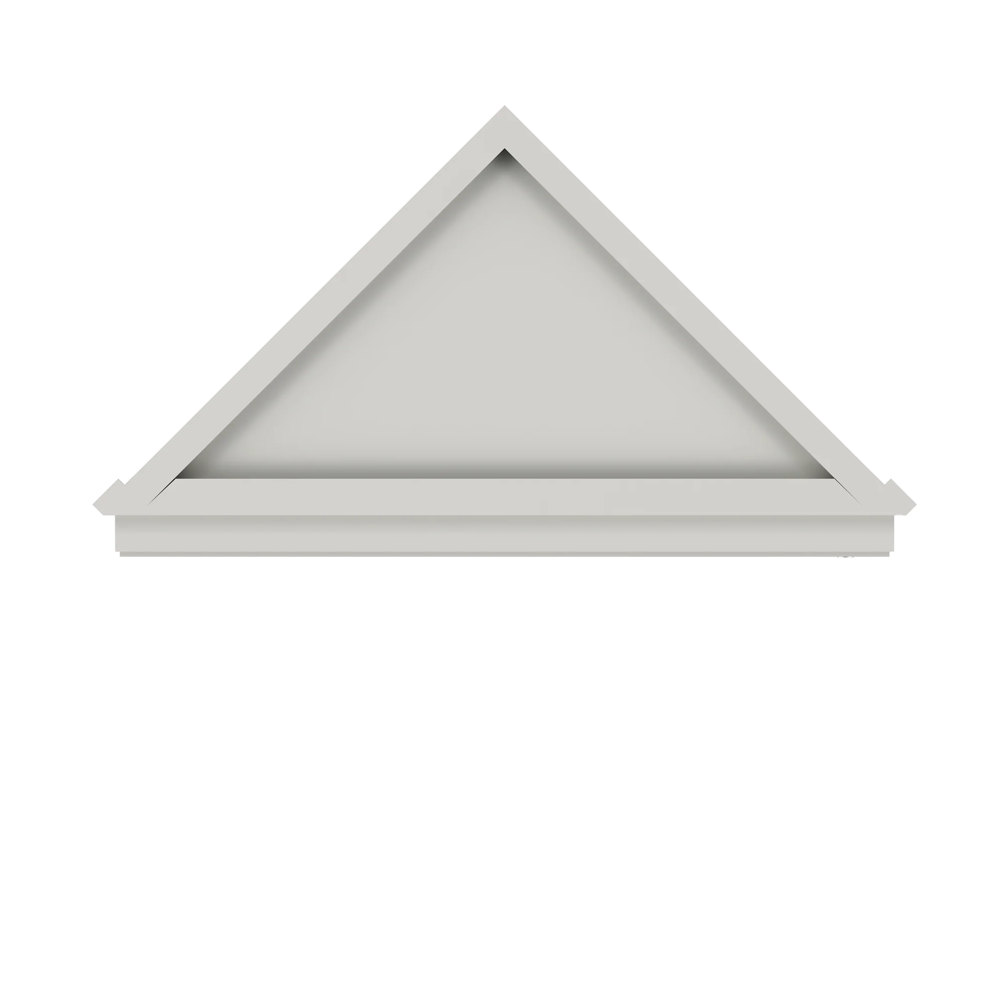 Wall End Kitchen Cabinet WEC1236 Milan Pearl 12 in. width 36 in. height 12 in. depth - Image 6