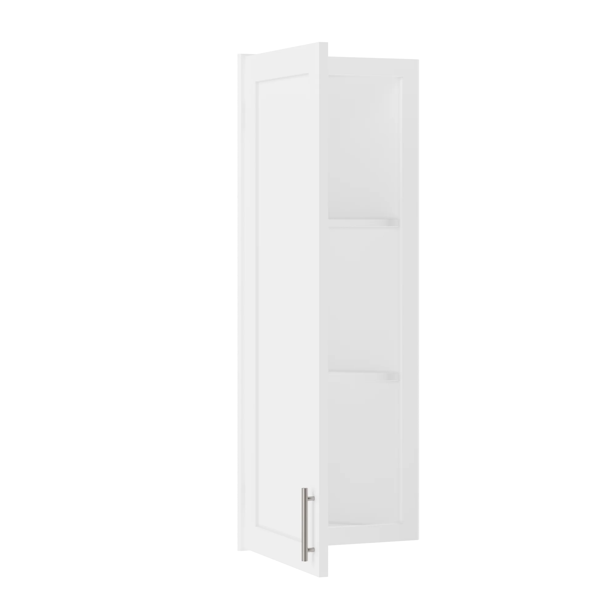 Wall End Kitchen Cabinet WEC1242 Alpina White LessCare 12 in. width 42 in. height 12 in. depth - Image 4