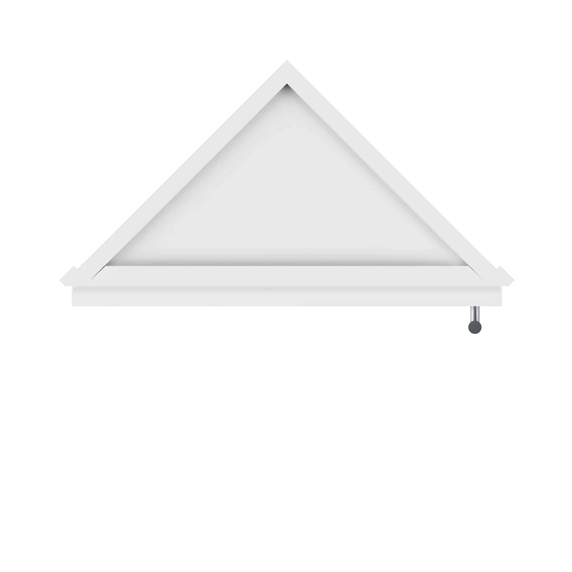 Wall End Kitchen Cabinet WEC1242 Alpina White LessCare 12 in. width 42 in. height 12 in. depth - Image 6