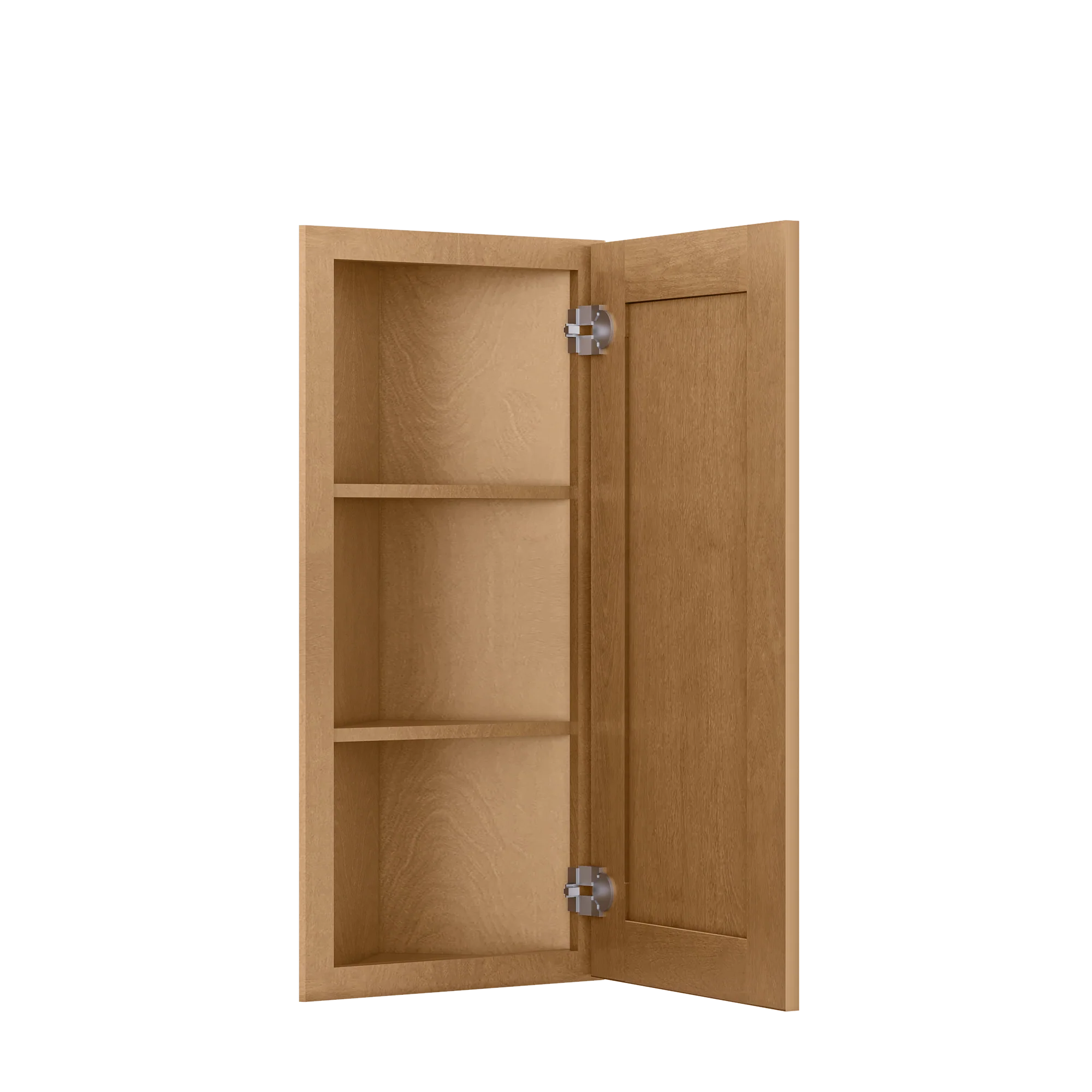 Wall End Kitchen Cabinet WEC1242 Shaker Toffee LessCare 12 in. width 42 in. height 12 in. depth - Image 4