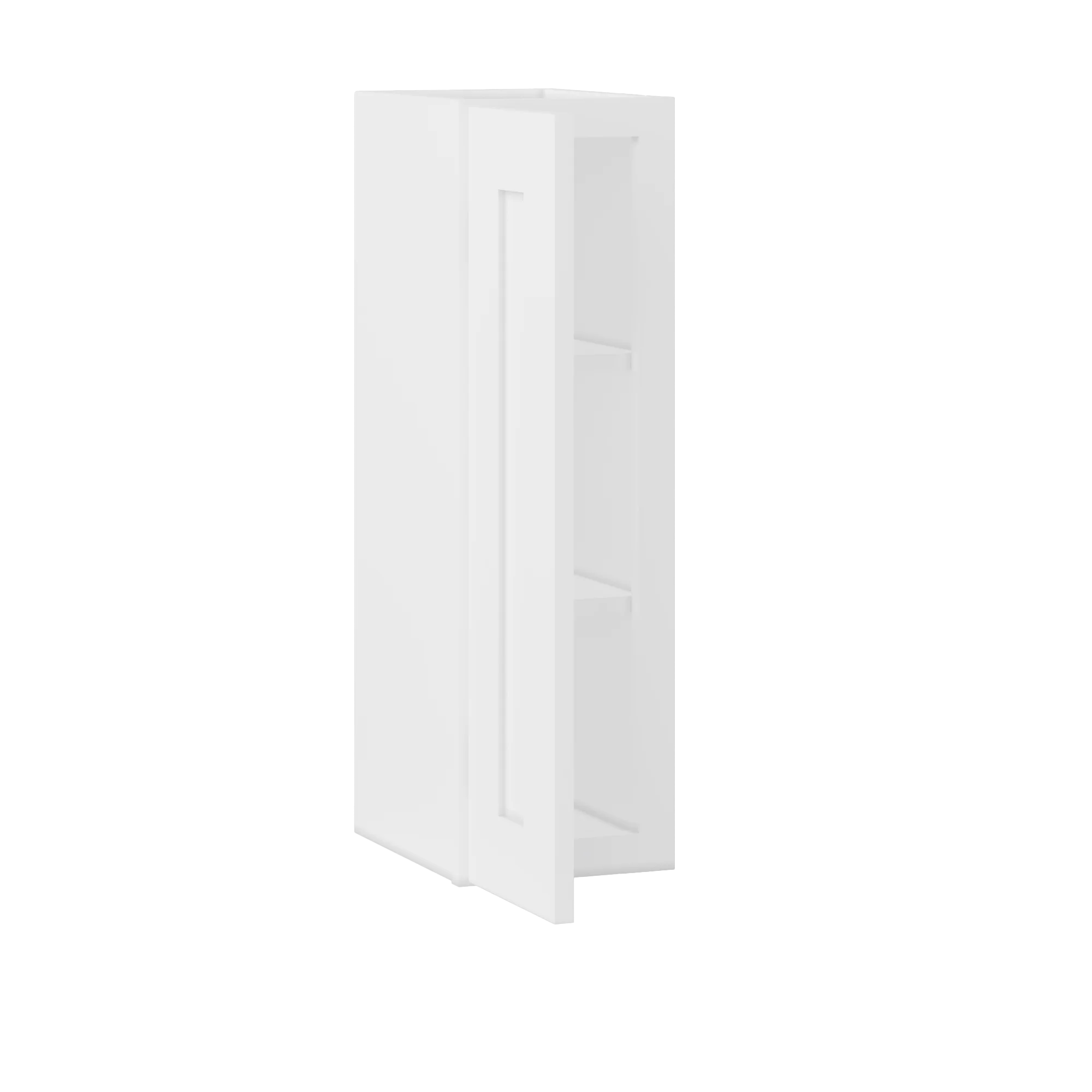 Wall Kitchen Cabinet W0930 Alpina White LessCare 9 in. width 30 in. height 12 in. depth - Image 4