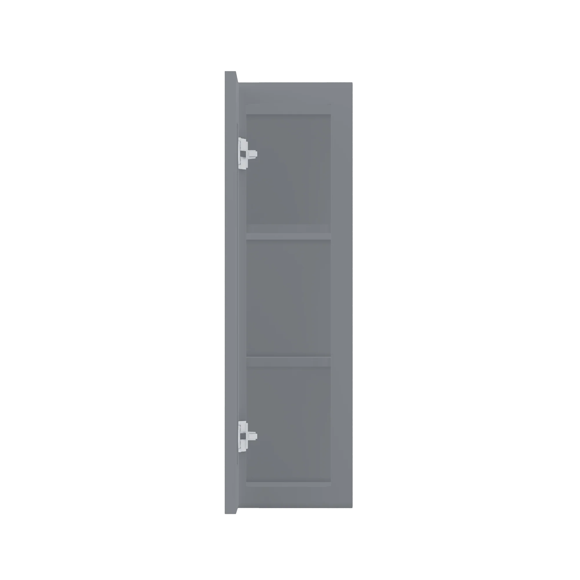 Wall Kitchen Cabinet W0930 Colonial Gray LessCare 9 in. width 30 in. height 12 in. depth - Image 5