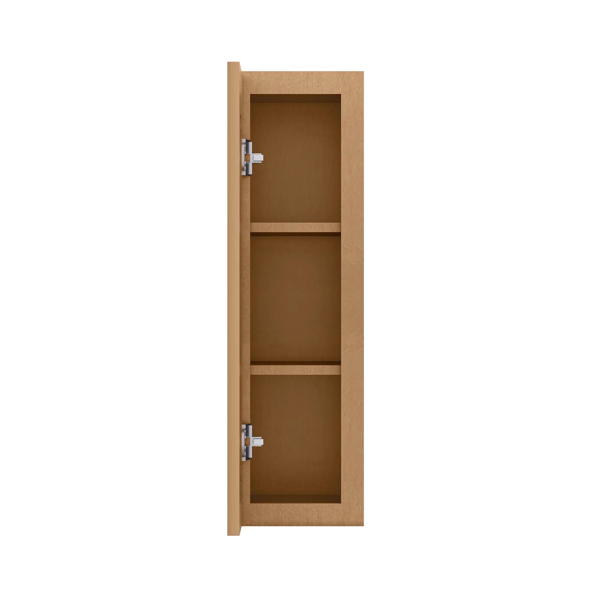 Wall Kitchen Cabinet W0930 Shaker Toffee LessCare 9 in. width 30 in. height 12 in. depth - Image 5