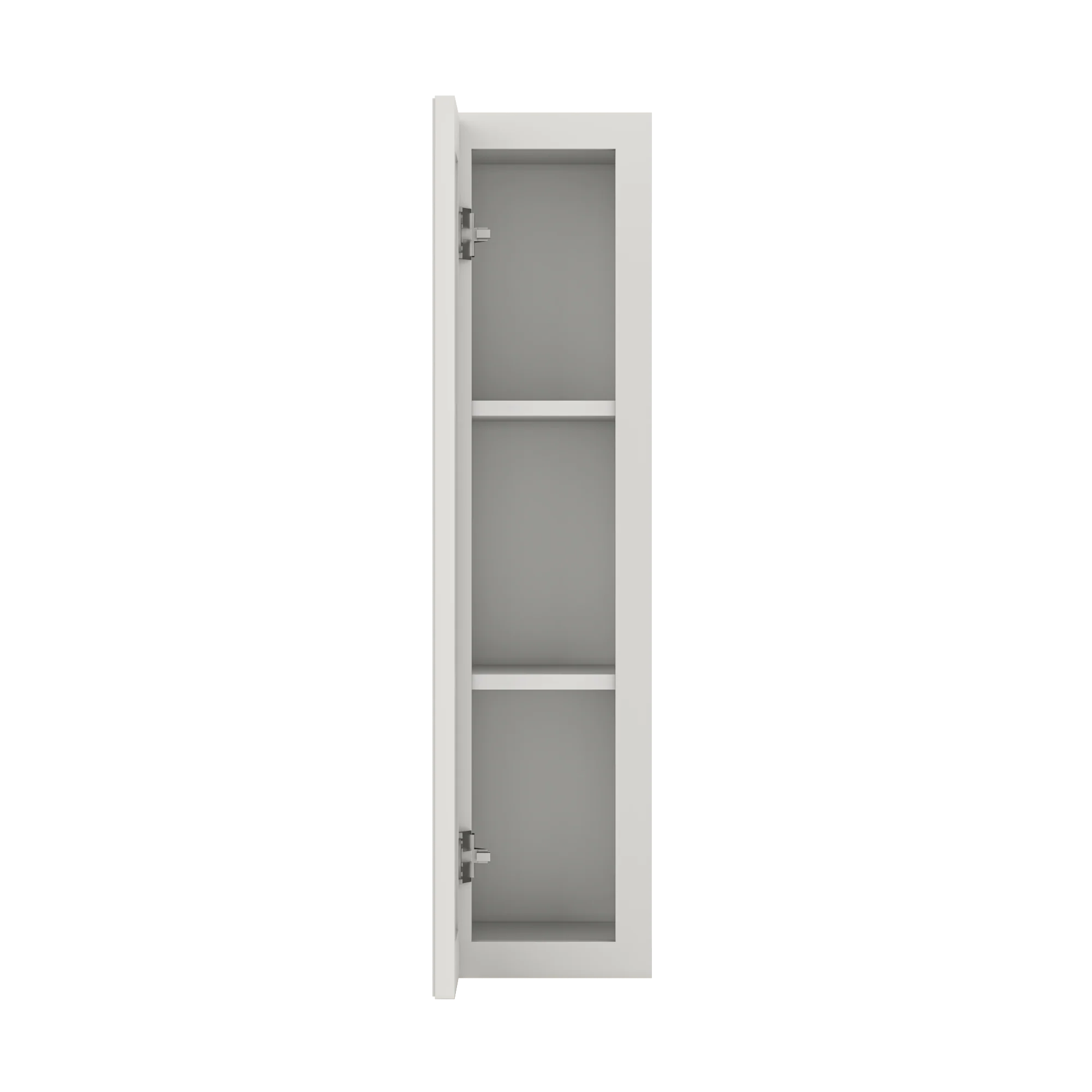 Wall Kitchen Cabinet W0936 Milan Pearl 9 in. width 36 in. height 12 in. depth - Image 5
