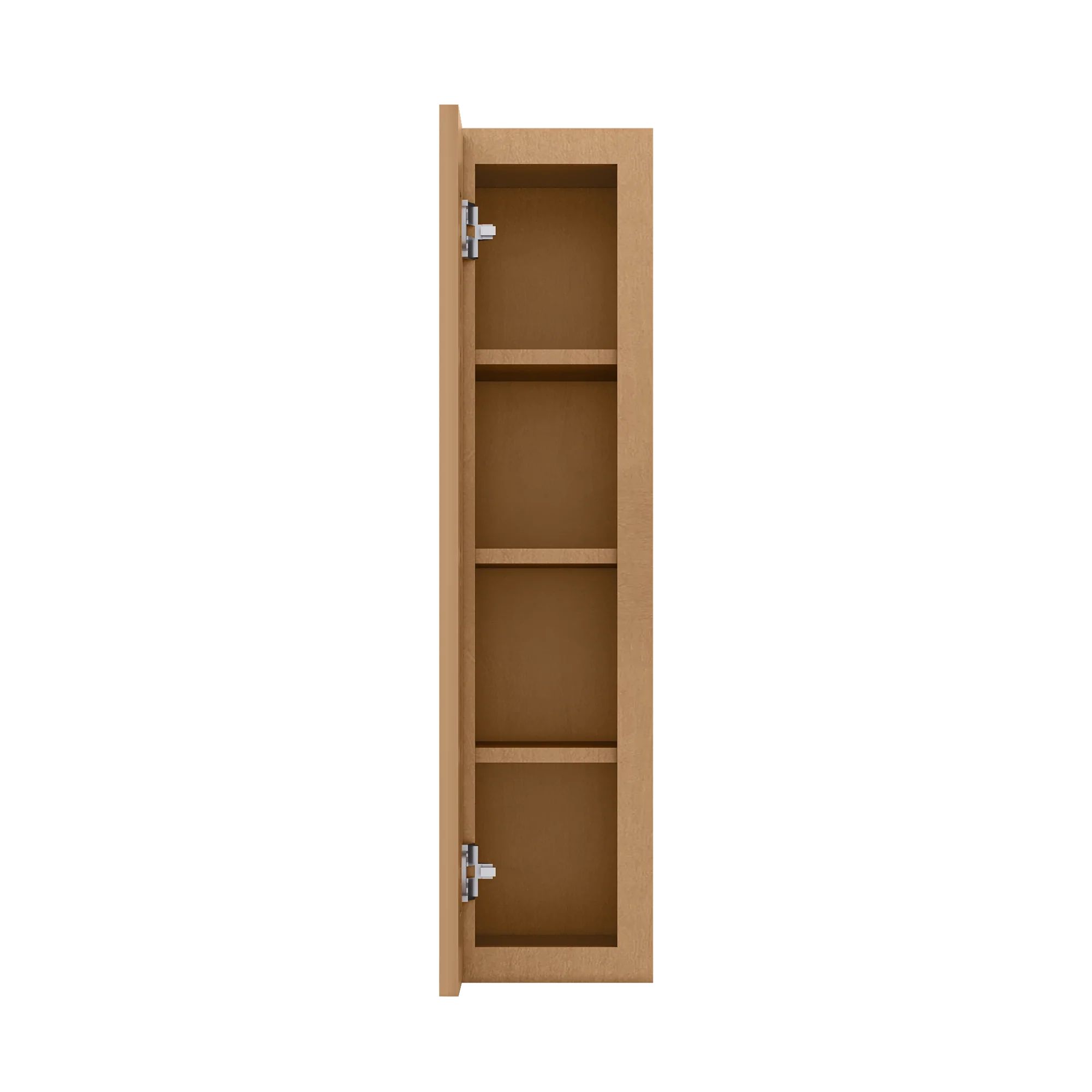 Wall Kitchen Cabinet W0936 Shaker Toffee LessCare 9 in. width 36 in. height 12 in. depth - Image 5