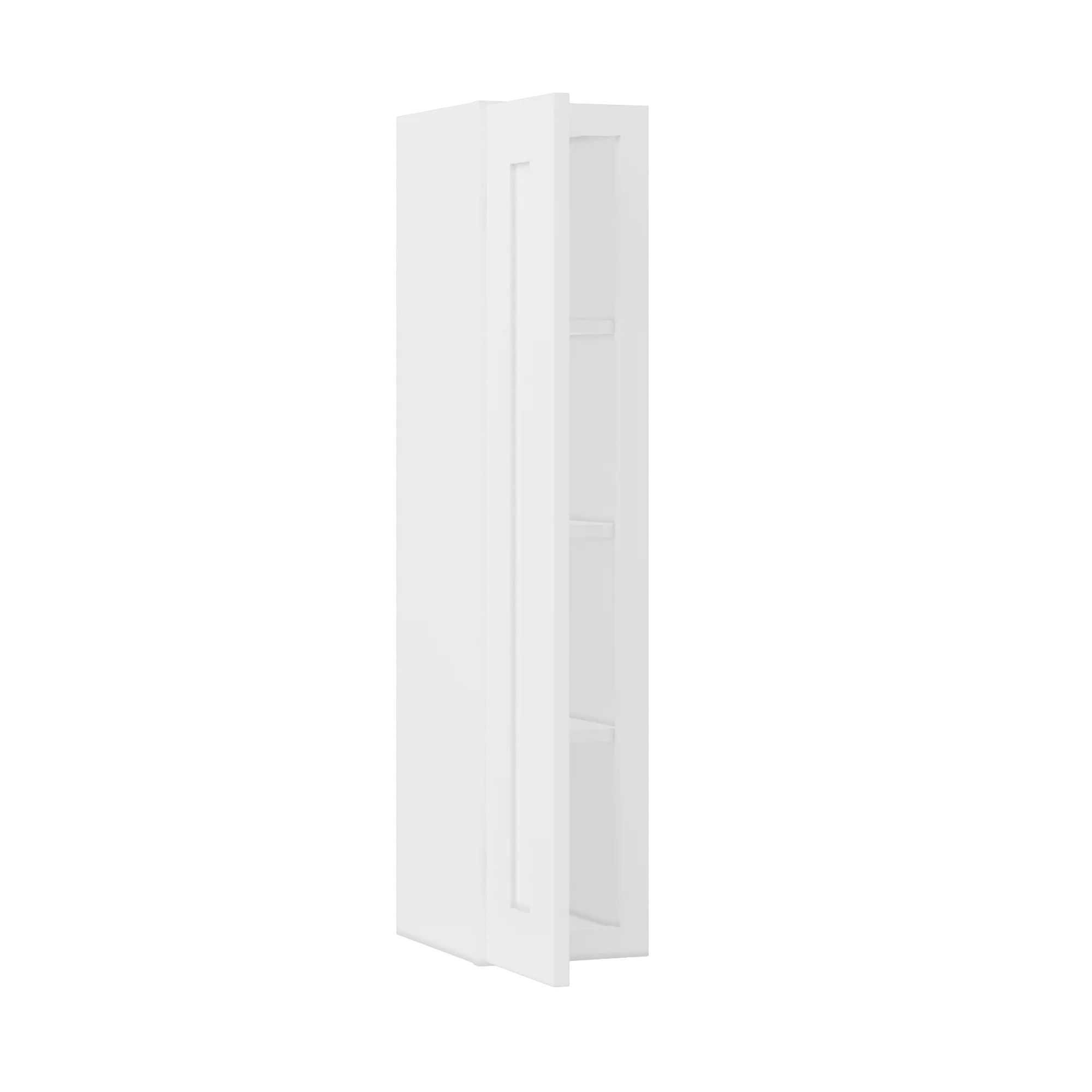 Wall Kitchen Cabinet W0942 Alpina White LessCare 9 in. width 42 in. height 12 in. depth - Image 4