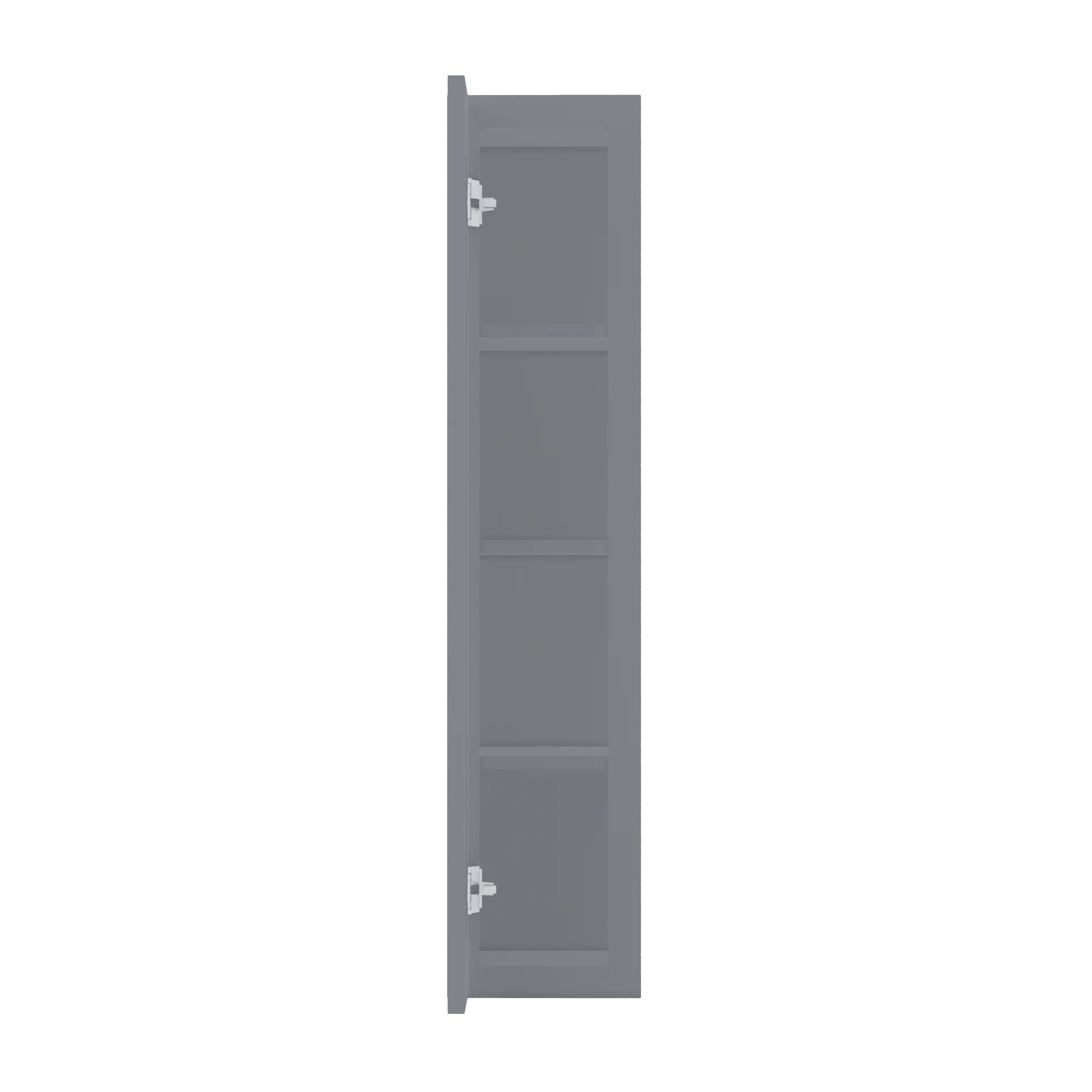 Wall Kitchen Cabinet W0942 Colonial Gray LessCare 9 in. width 42 in. height 12 in. depth - Image 5