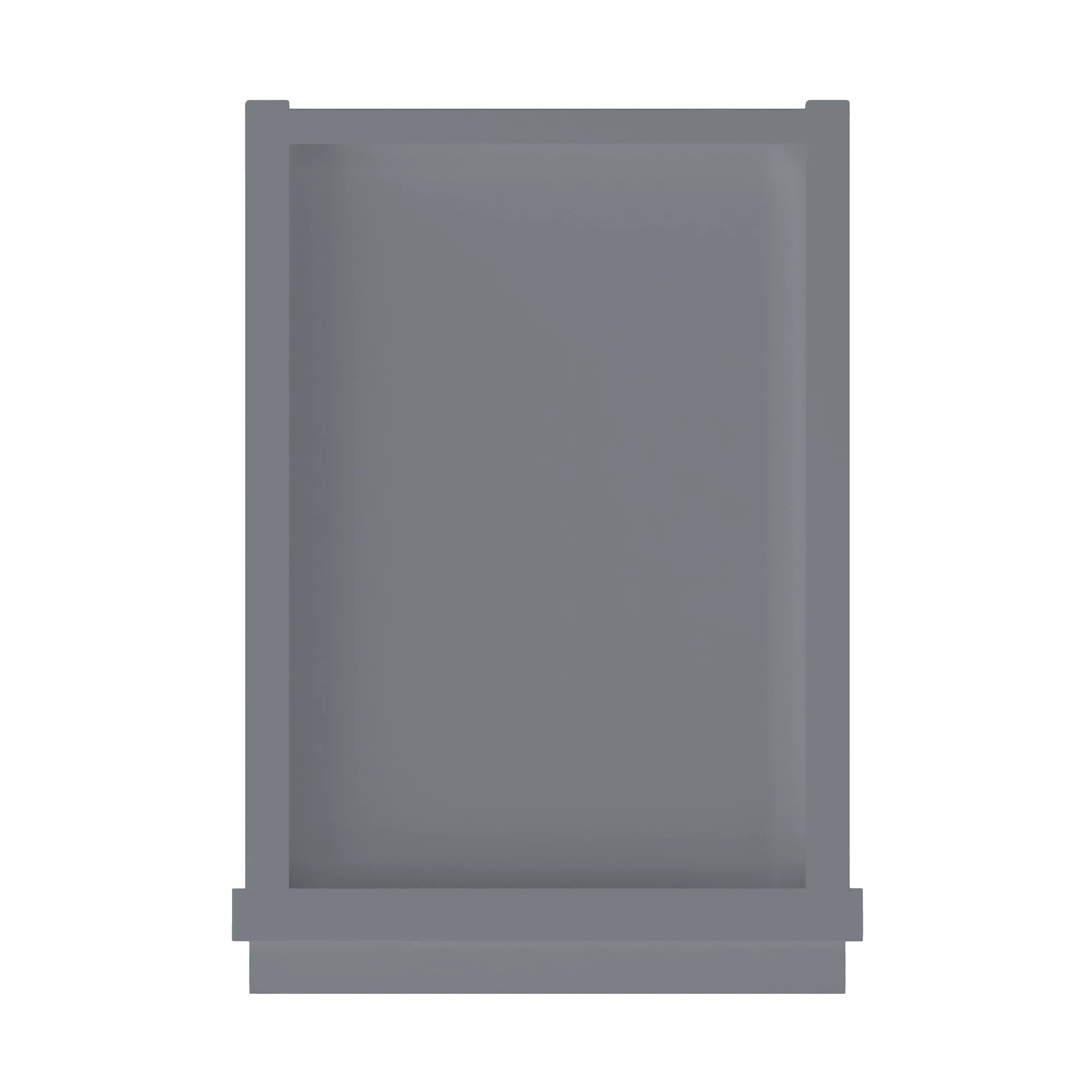 Wall Kitchen Cabinet W0942 Colonial Gray LessCare 9 in. width 42 in. height 12 in. depth - Image 6