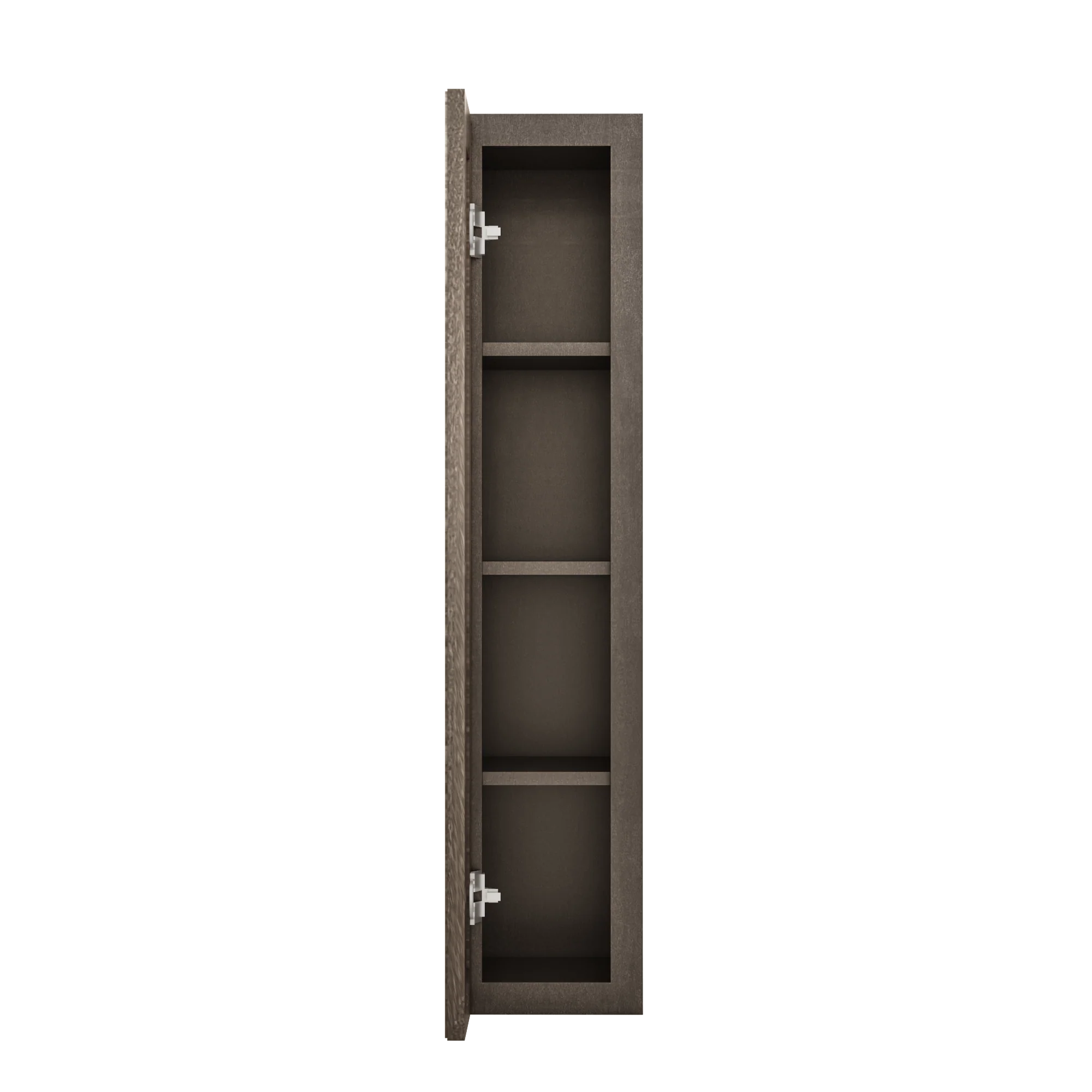 Wall Kitchen Cabinet W0942 Milan Slate 9 in. width 42 in. height 12 in. depth - Image 4