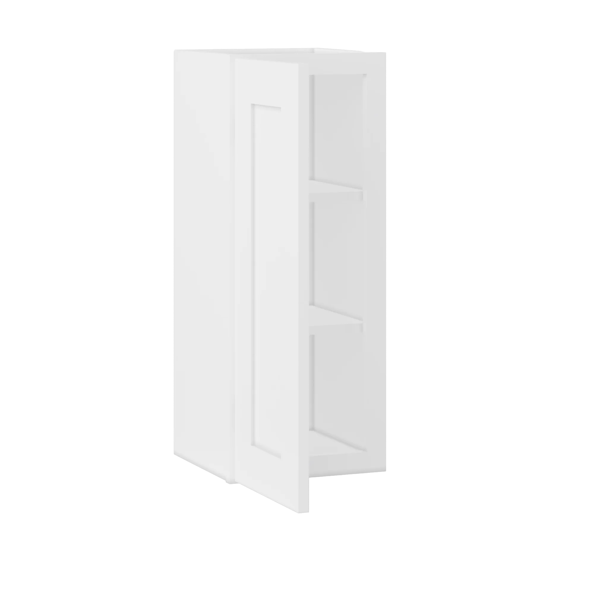 Wall Kitchen Cabinet W1230 Alpina White LessCare 12 in. width 30 in. height 12 in. depth - Image 3