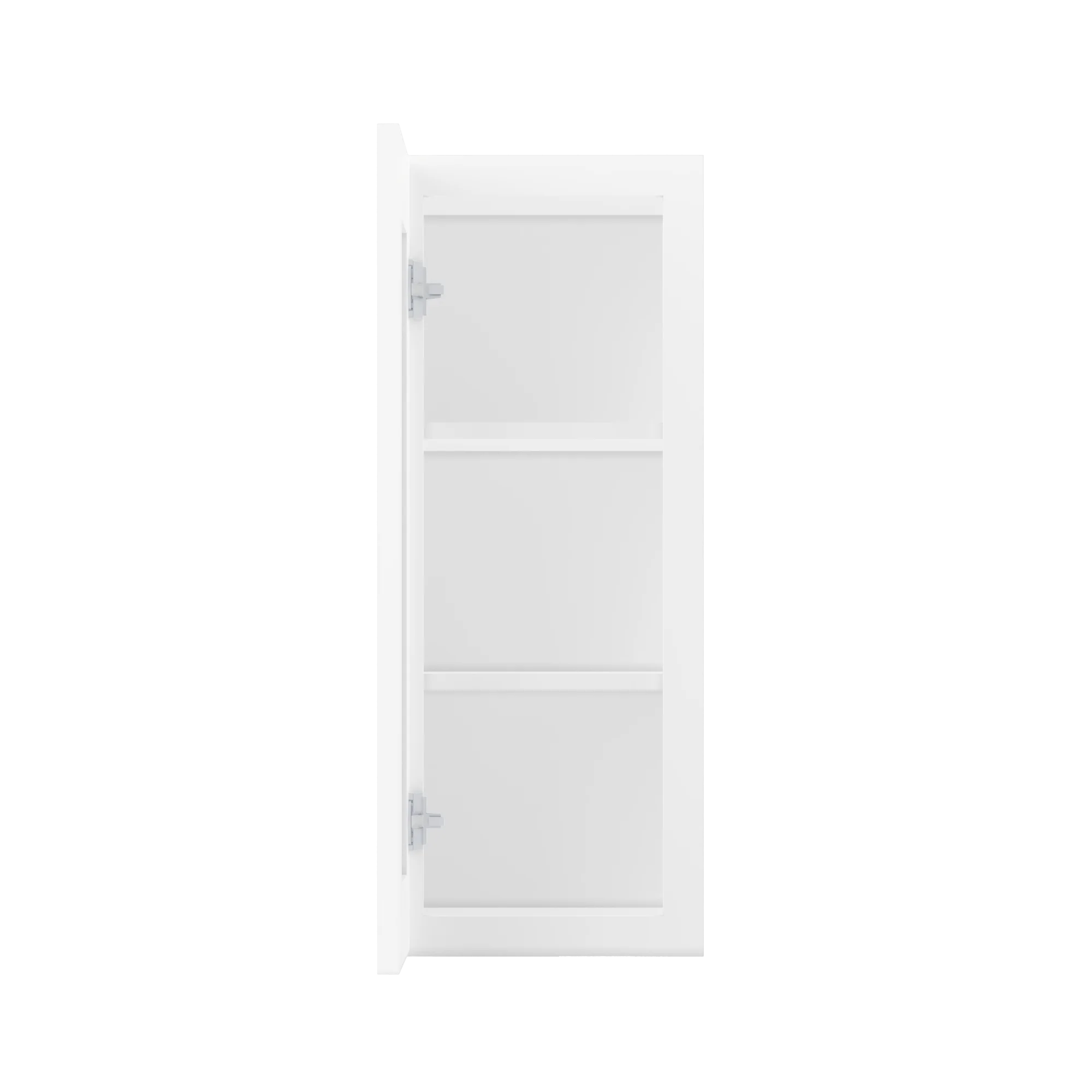 Wall Kitchen Cabinet W1230 Alpina White LessCare 12 in. width 30 in. height 12 in. depth - Image 5