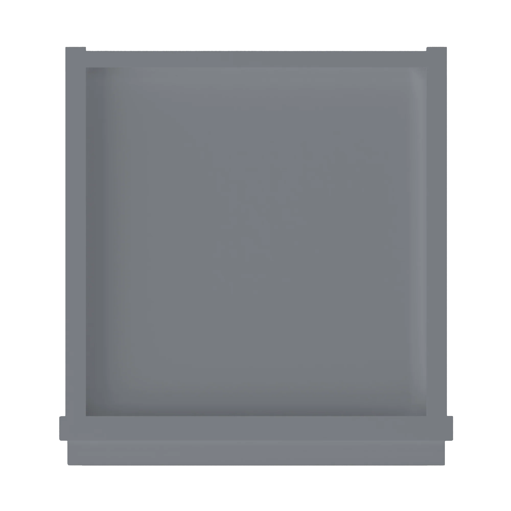Wall Kitchen Cabinet W1230 Colonial Gray LessCare 12 in. width 30 in. height 12 in. depth - Image 6