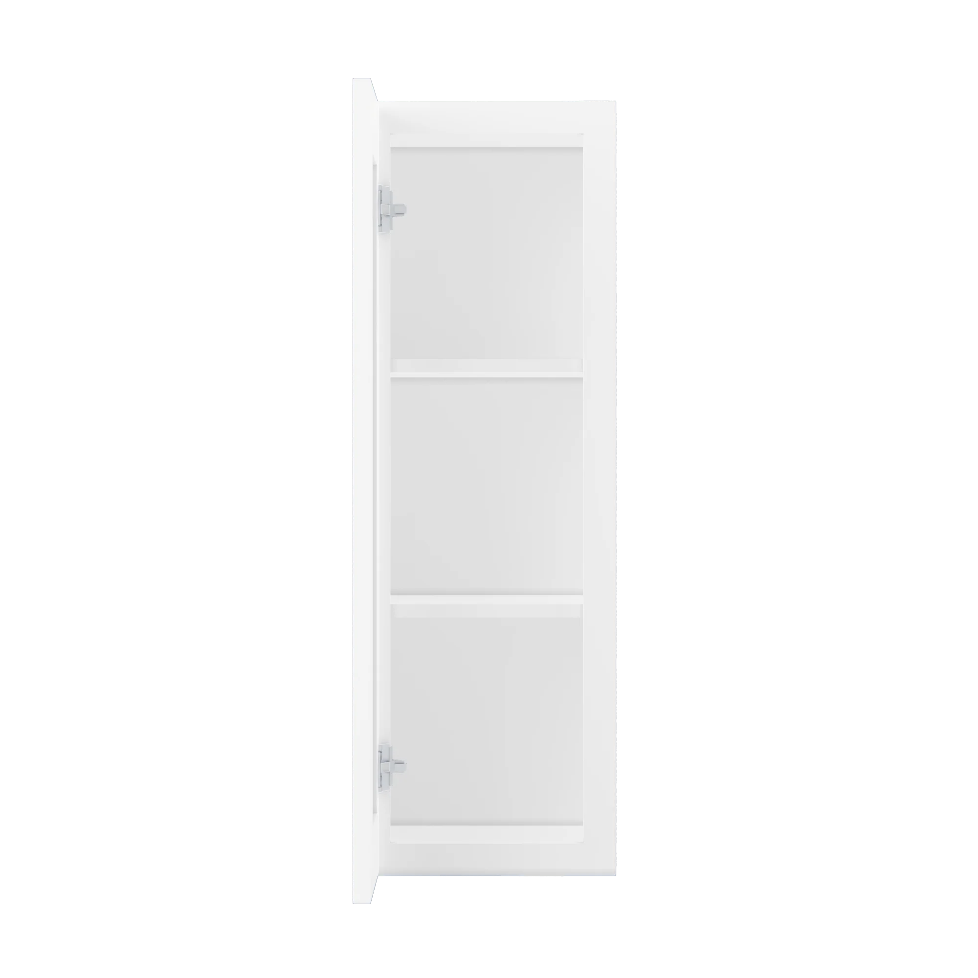 Wall Kitchen Cabinet W1236 Alpina White LessCare 12 in. width 36 in. height 12 in. depth - Image 5