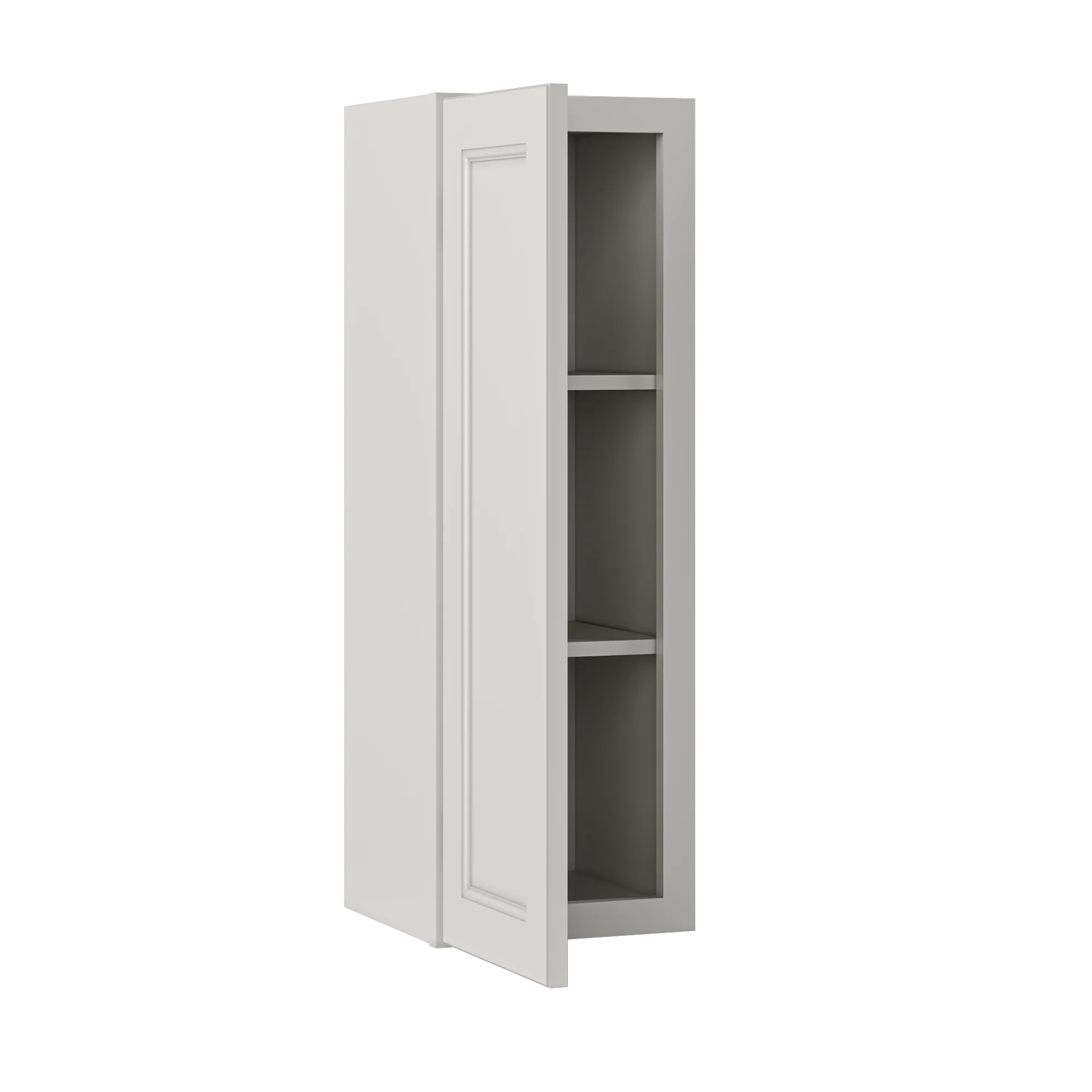 Wall Kitchen Cabinet W1236 Milan Pearl 12 in. width 36 in. height 12 in. depth - Image 4