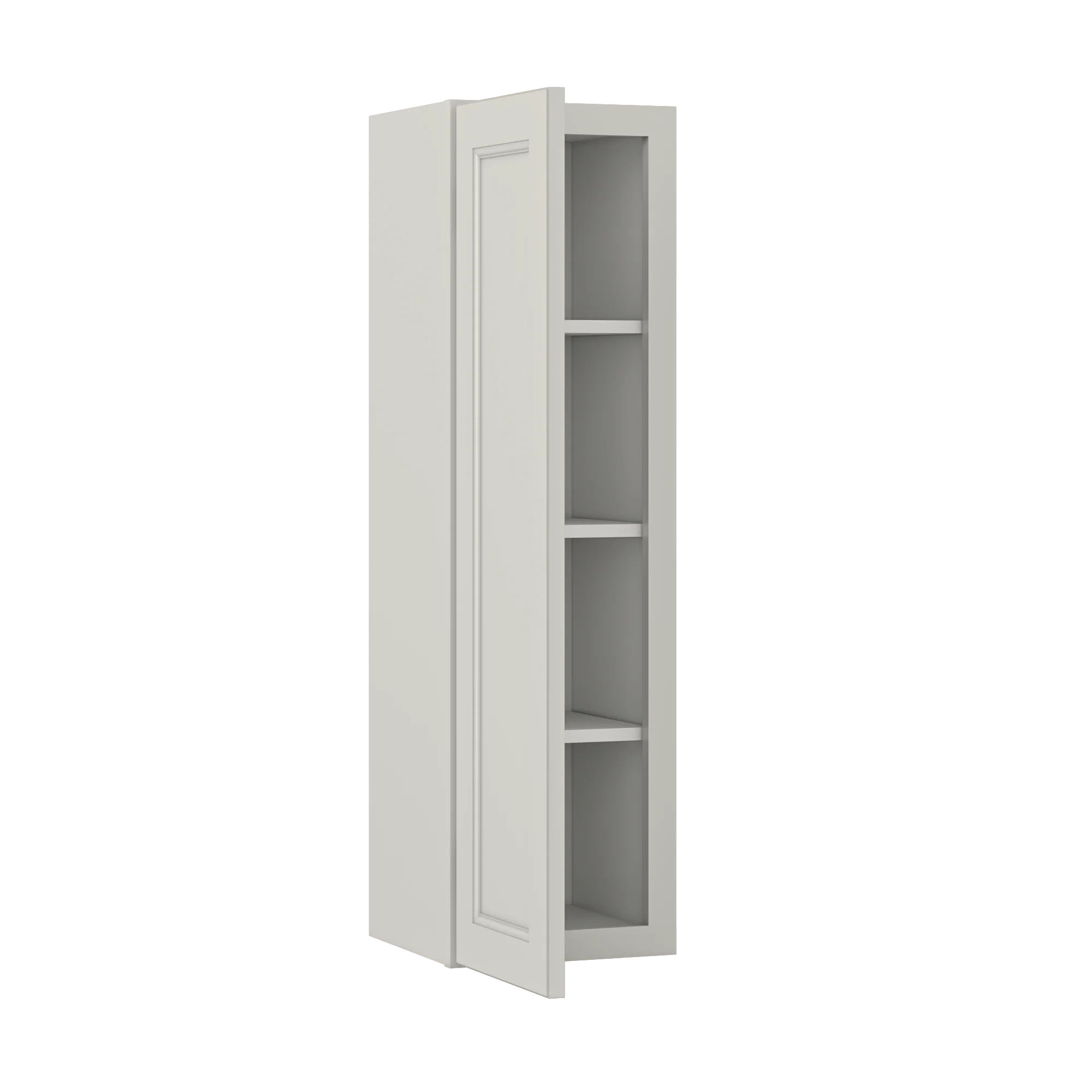 Wall Kitchen Cabinet W1242 Milan Pearl 12 in. width 42 in. height 12 in. depth - Image 4