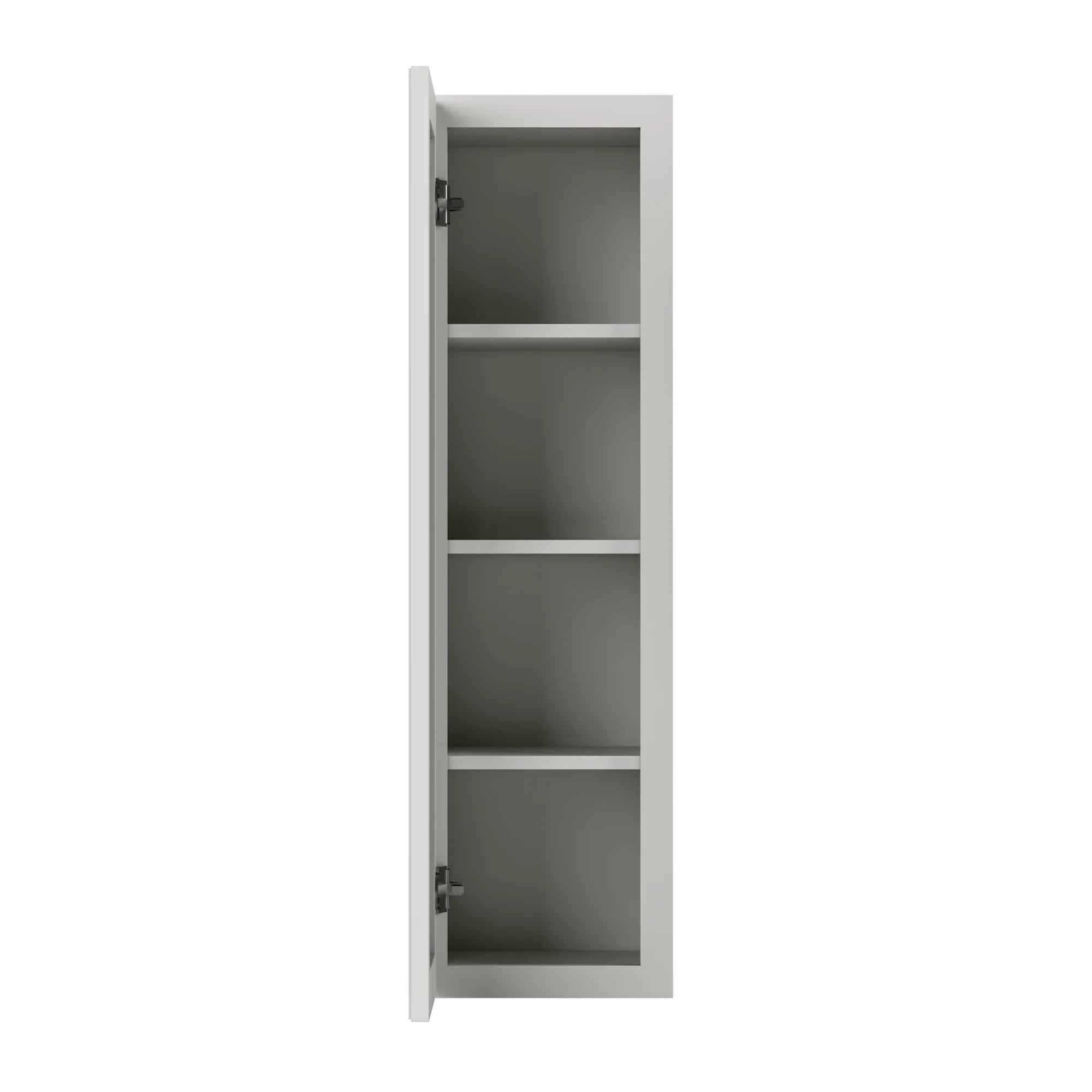 Wall Kitchen Cabinet W1242 Milan Pearl 12 in. width 42 in. height 12 in. depth - Image 5
