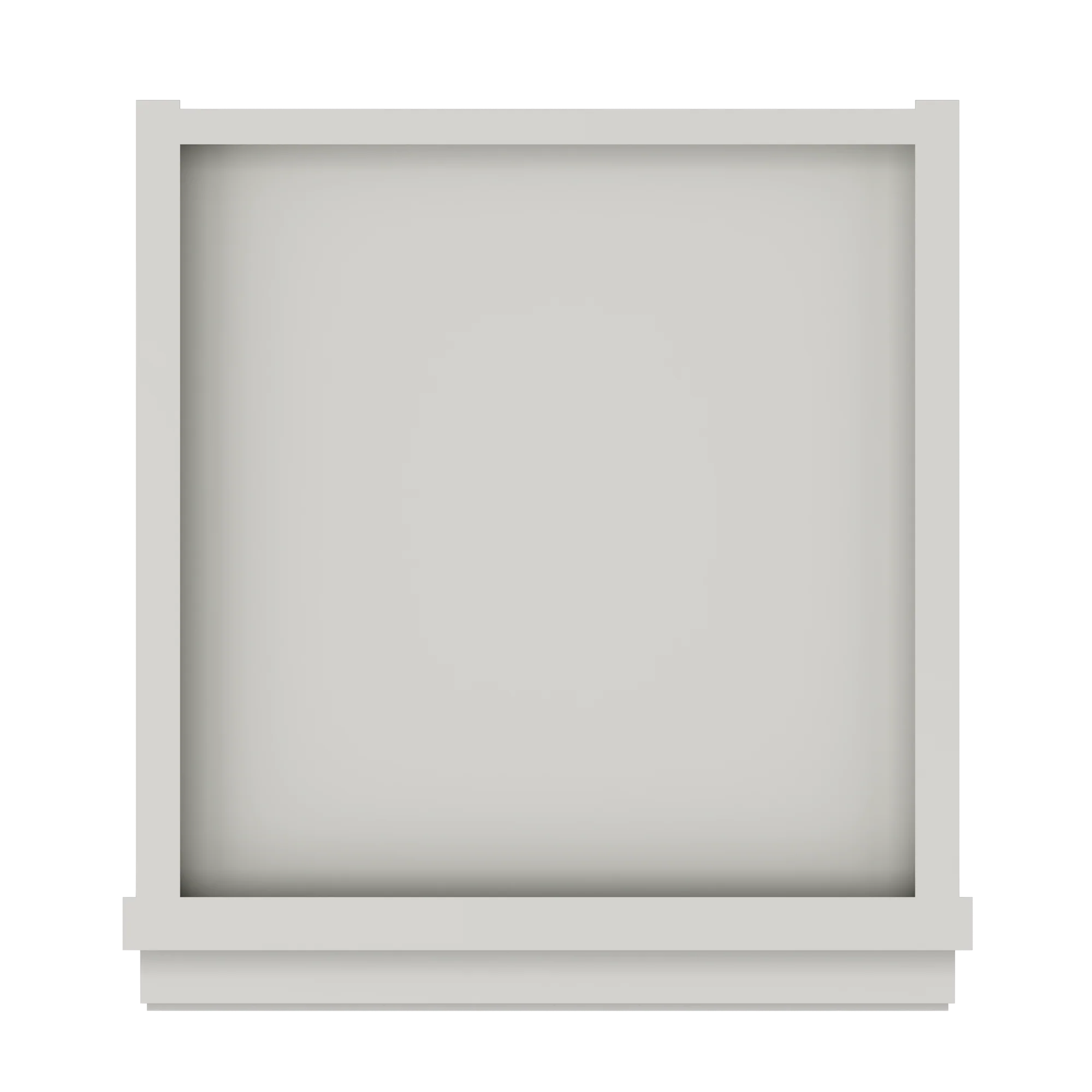 Wall Kitchen Cabinet W1242 Milan Pearl 12 in. width 42 in. height 12 in. depth - Image 6