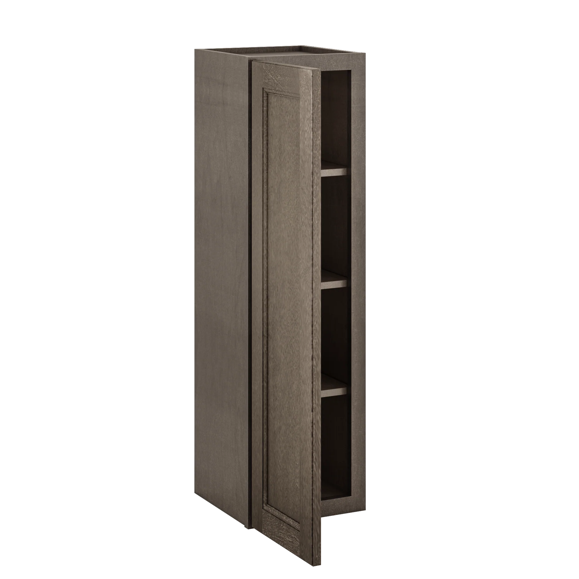 Wall Kitchen Cabinet W1242 Milan Slate 12 in. width 42 in. height 12 in. depth - Image 3