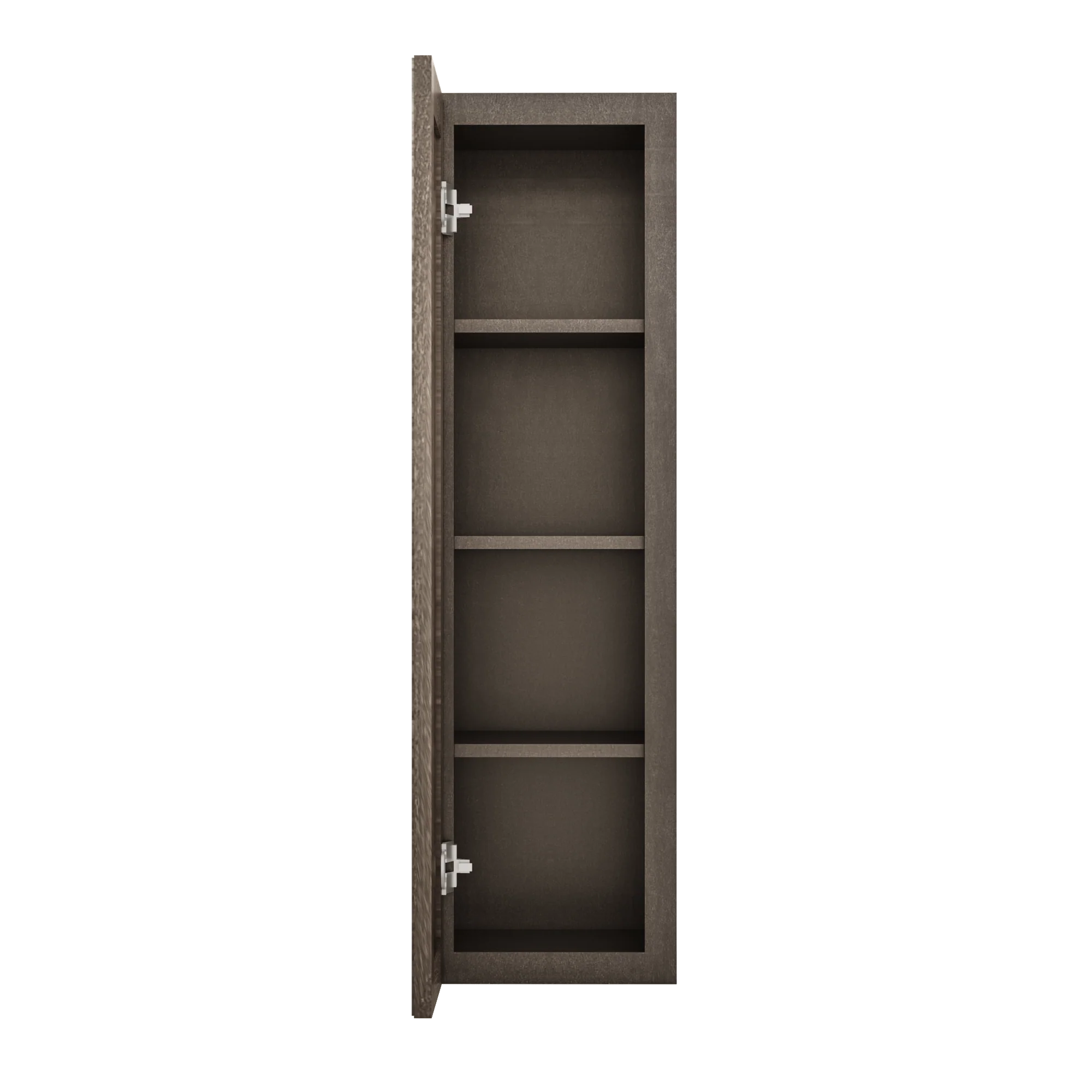 Wall Kitchen Cabinet W1242 Milan Slate 12 in. width 42 in. height 12 in. depth - Image 4