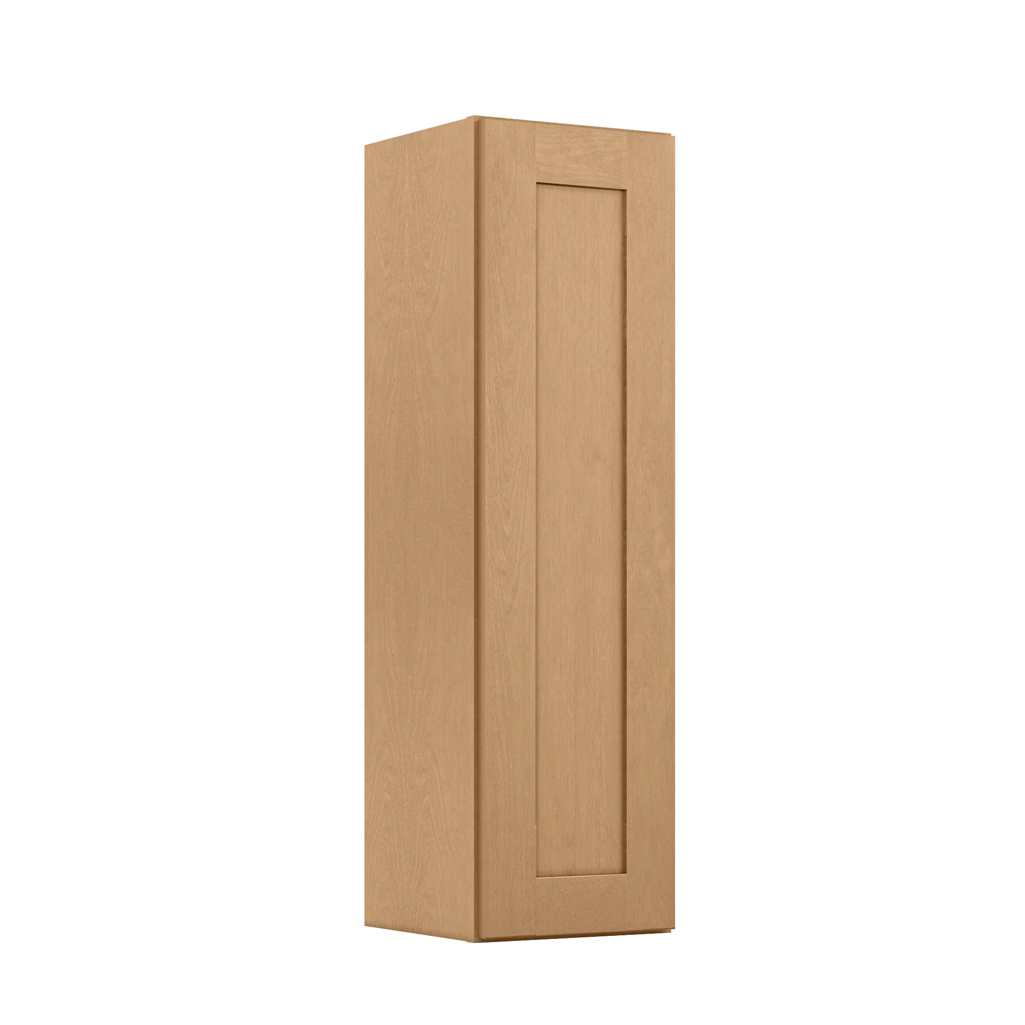 Wall Kitchen Cabinet W1242 Shaker Toffee LessCare 12 in. width 42 in. height 12 in. depth - Image 2