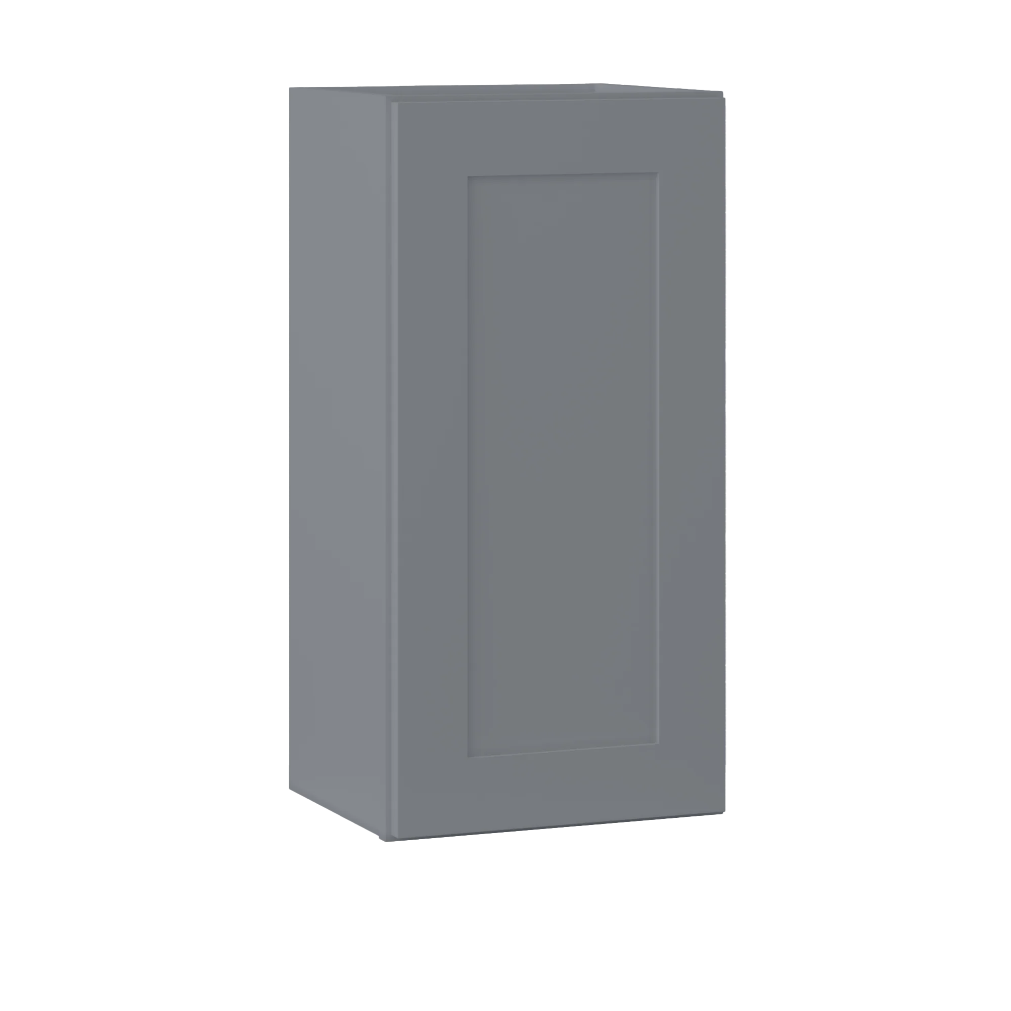 Wall Kitchen Cabinet W1530 Colonial Gray LessCare 15 in. width 30 in. height 12 in. depth - Image 2