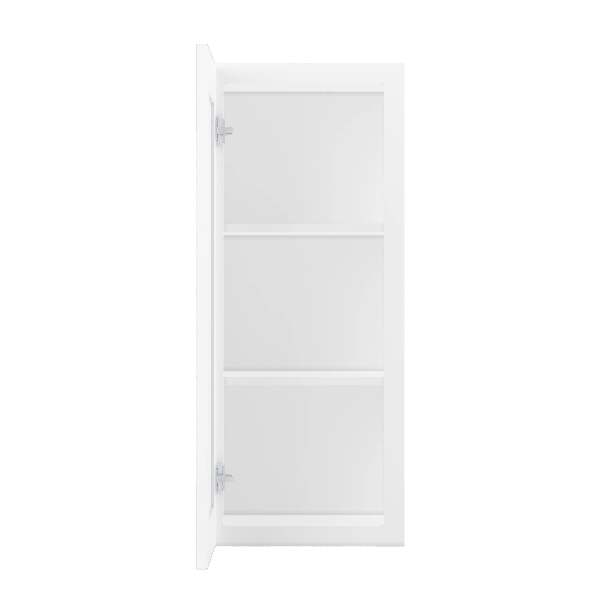 Wall Kitchen Cabinet W1536 Alpina White LessCare 15 in. width 36 in. height 12 in. depth - Image 5