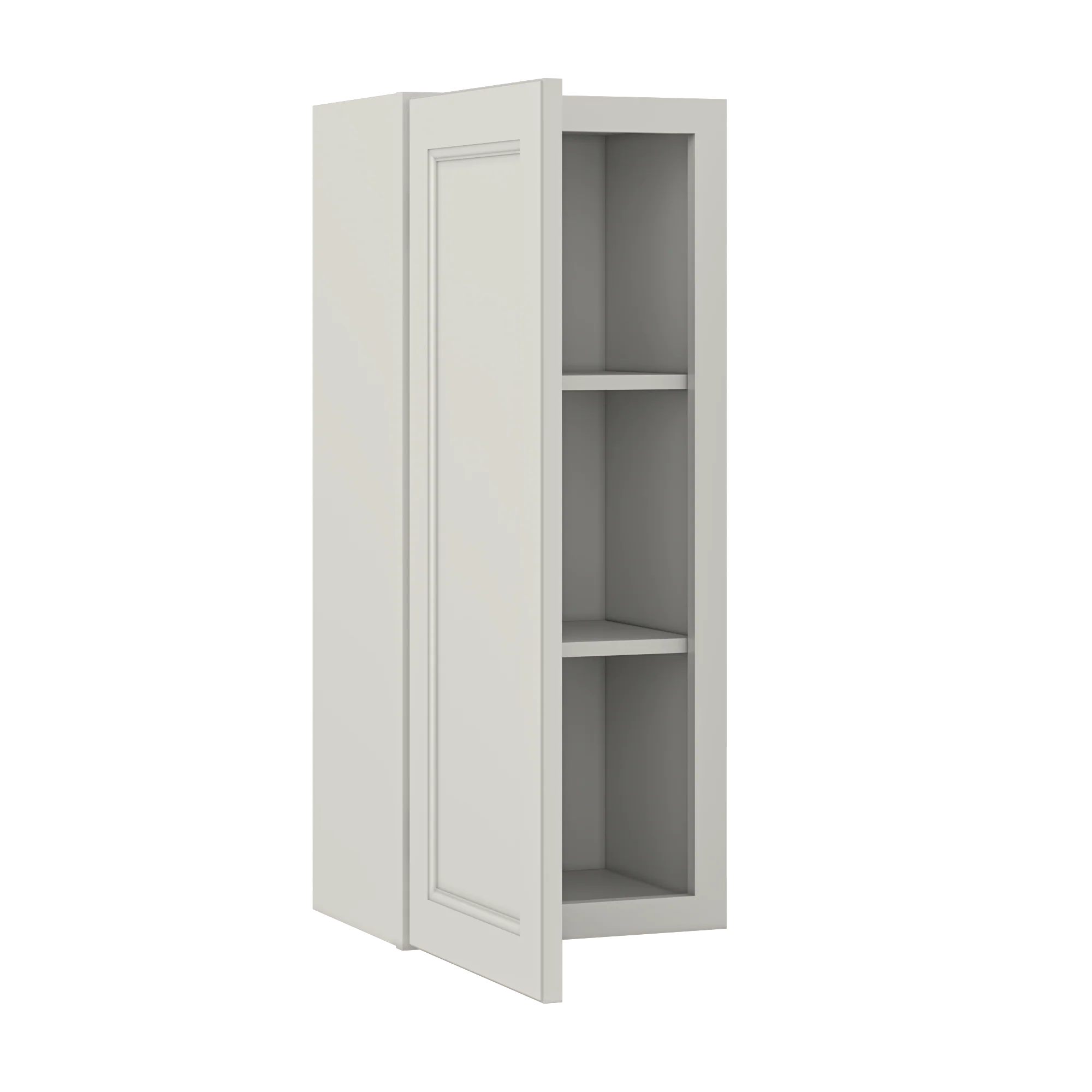 Wall Kitchen Cabinet W1536 Milan Pearl 15 in. width 36 in. height 12 in. depth - Image 4