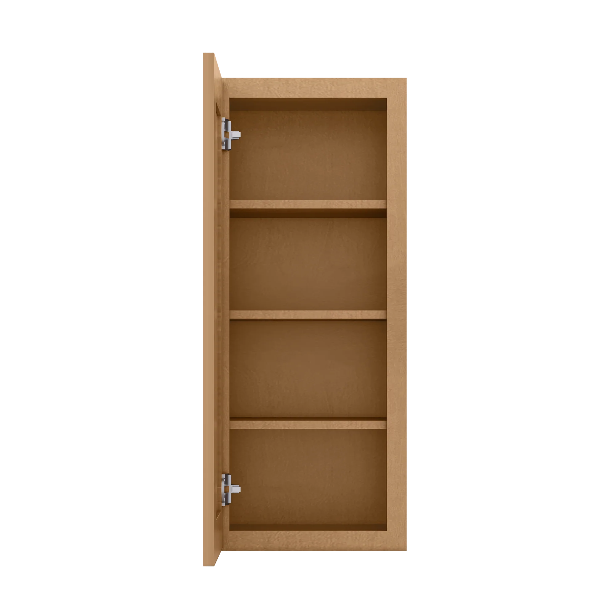 Wall Kitchen Cabinet W1536 Shaker Toffee LessCare 15 in. width 36 in. height 12 in. depth - Image 5