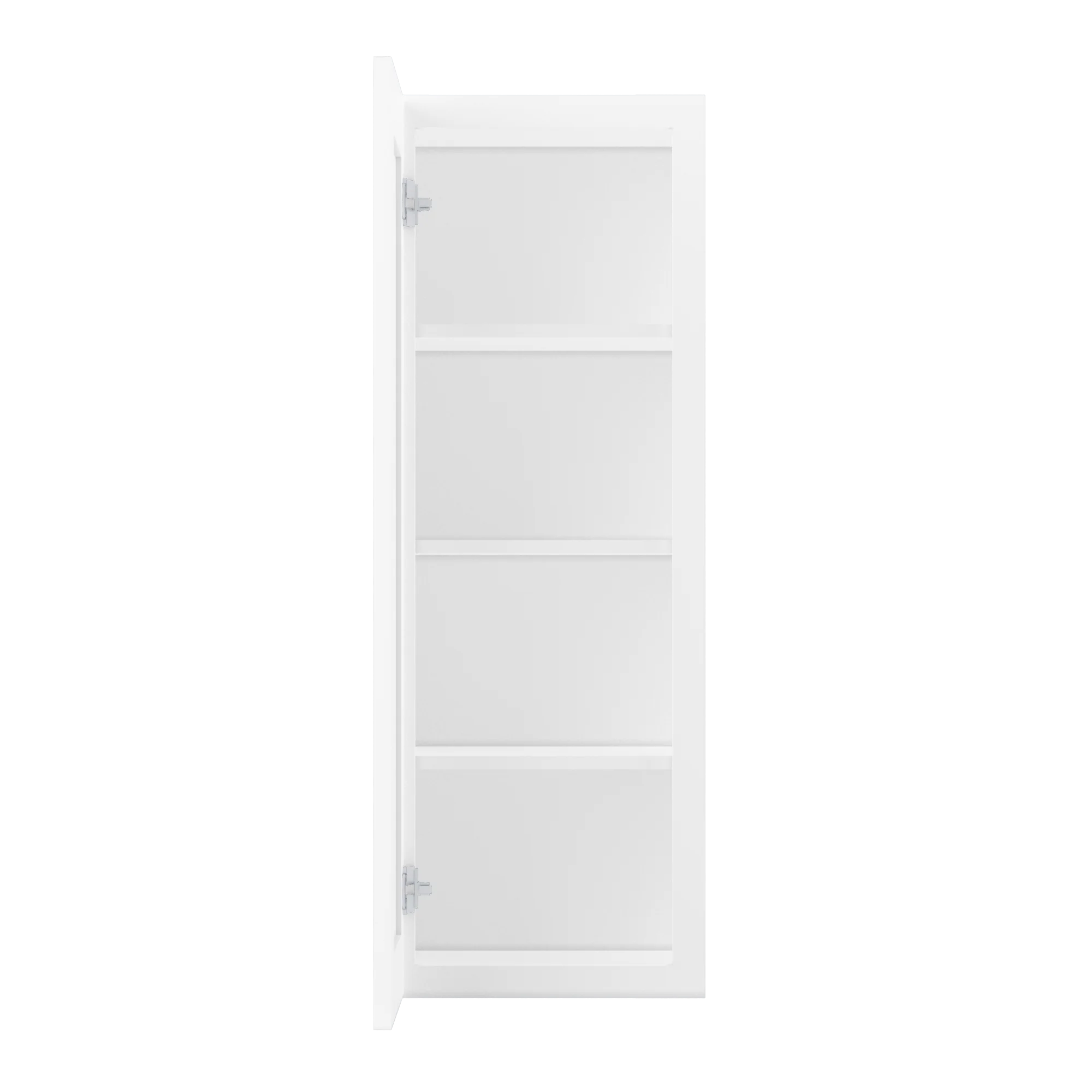 Wall Kitchen Cabinet W1542 Alpina White LessCare 15 in. width 42 in. height 12 in. depth - Image 5