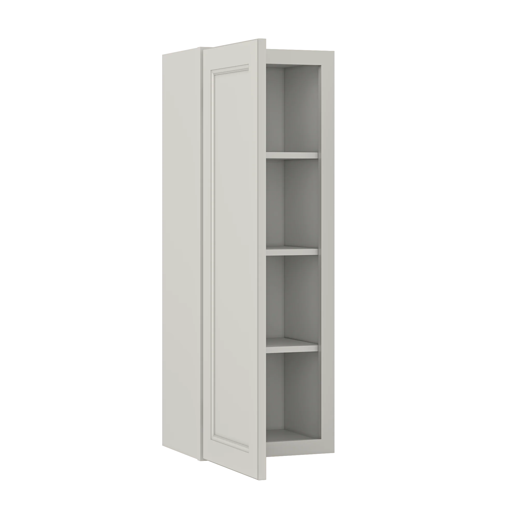 Wall Kitchen Cabinet W1542 Milan Pearl 15 in. width 42 in. height 12 in. depth - Image 4