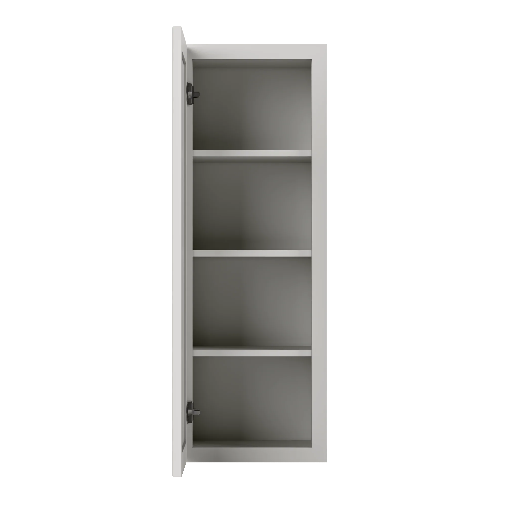 Wall Kitchen Cabinet W1542 Milan Pearl 15 in. width 42 in. height 12 in. depth - Image 5