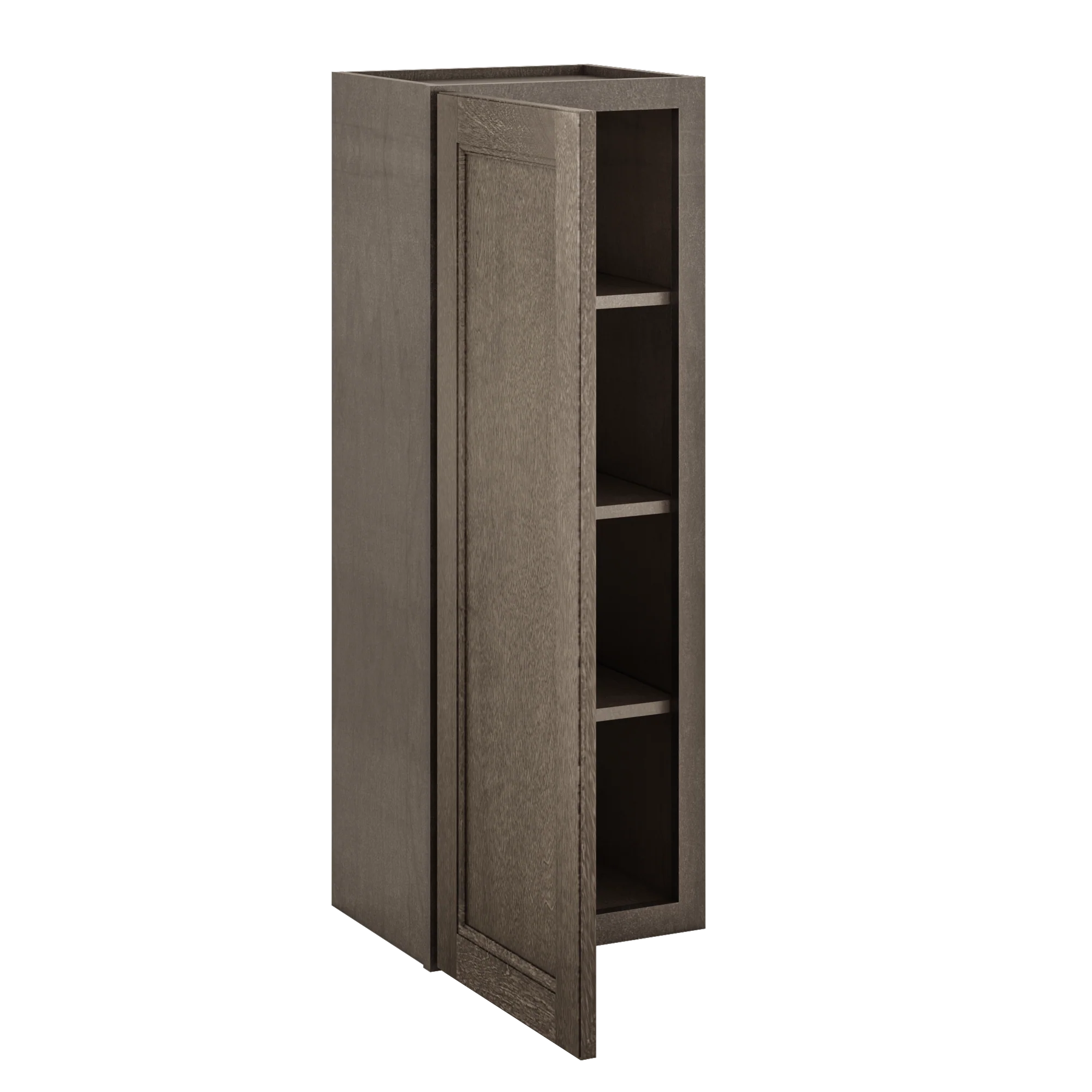 Wall Kitchen Cabinet W1542 Milan Slate 15 in. width 42 in. height 12 in. depth - Image 4