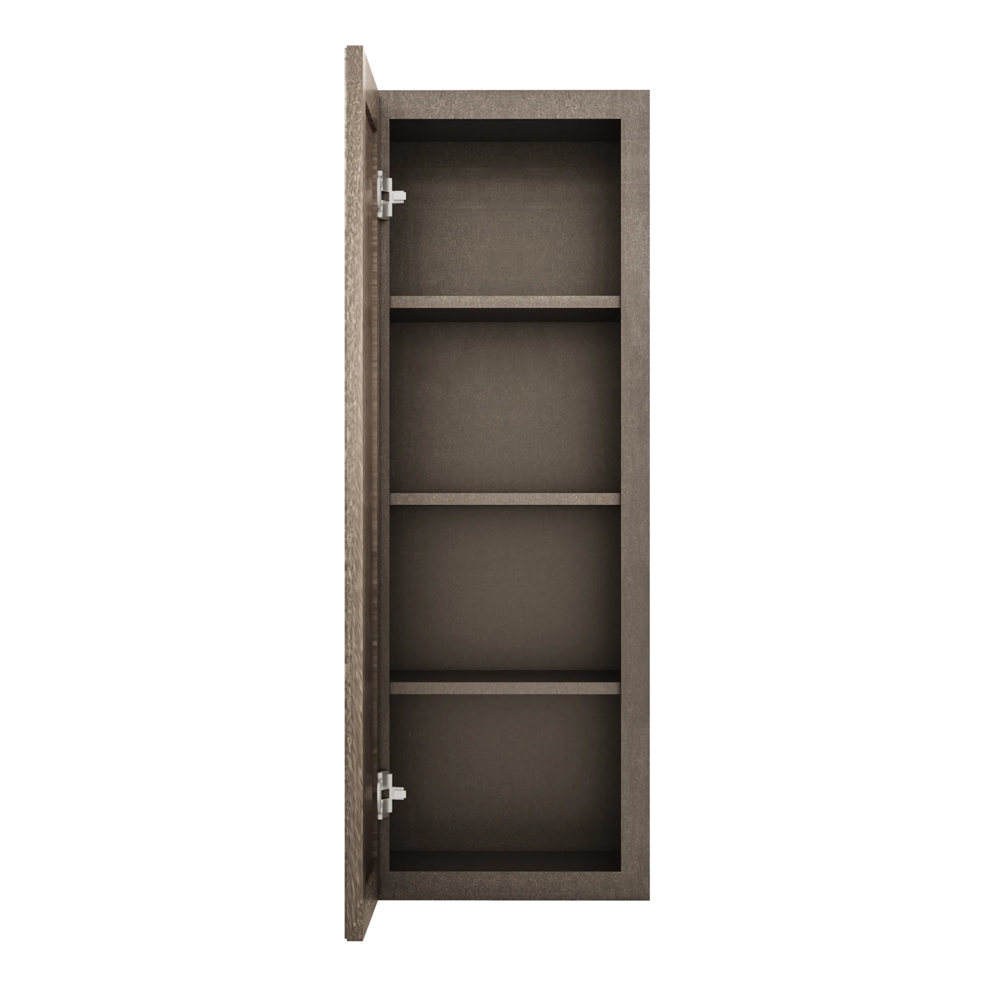 Wall Kitchen Cabinet W1542 Milan Slate 15 in. width 42 in. height 12 in. depth - Image 5