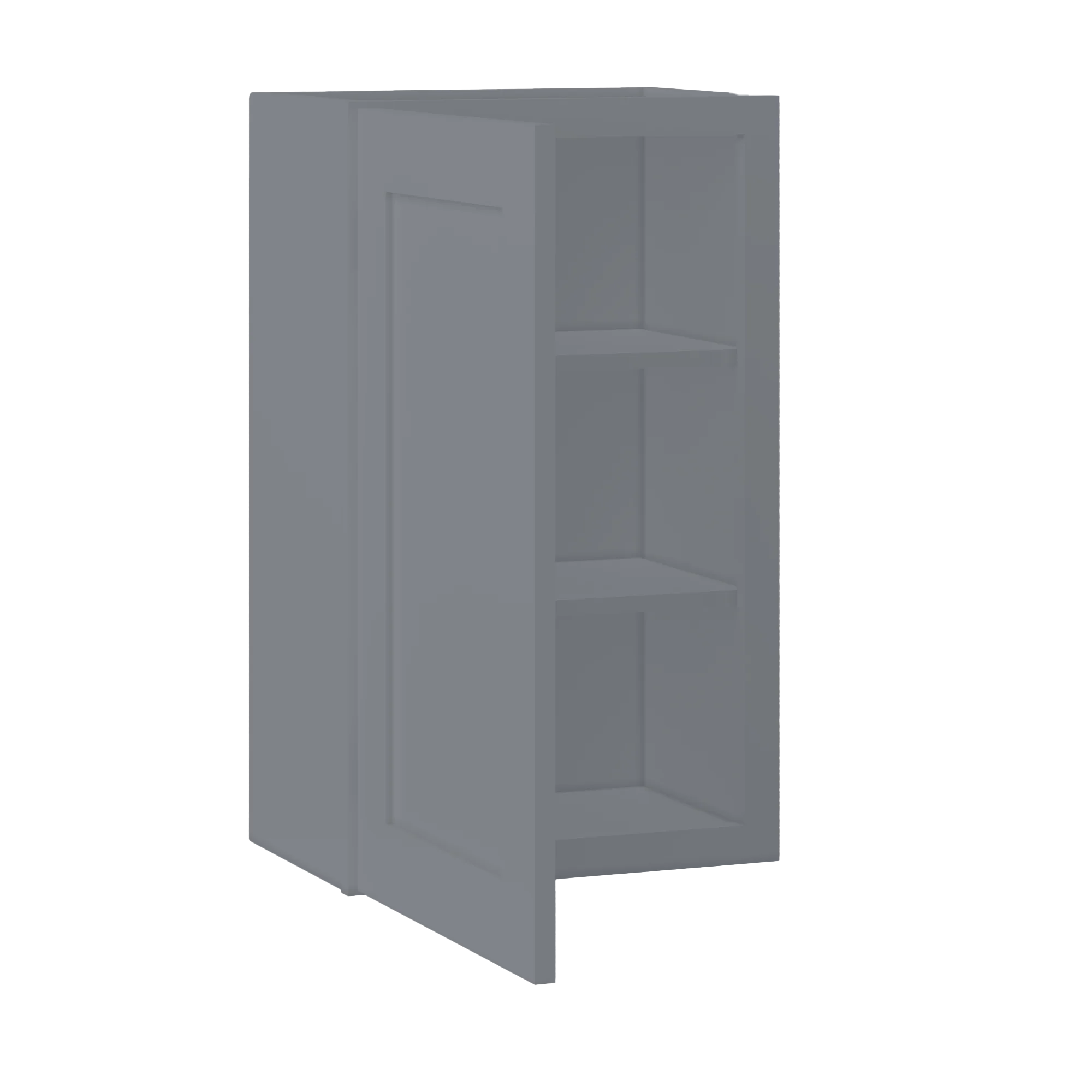 Wall Kitchen Cabinet W1830 Colonial Gray LessCare 18 in. width 30 in. height 12 in. depth - Image 4