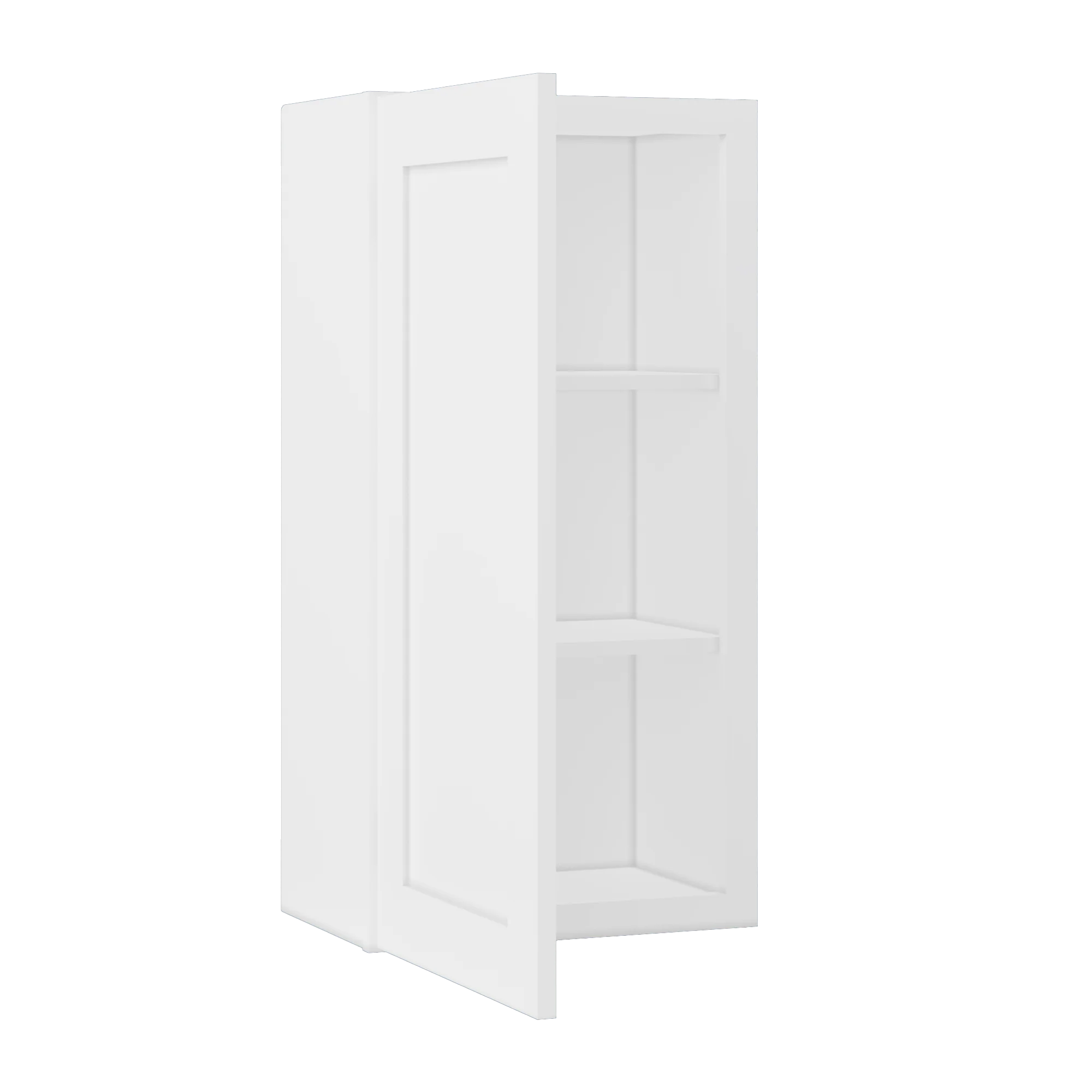 Wall Kitchen Cabinet W1836 Alpina White LessCare 18 in. width 36 in. height 12 in. depth - Image 4