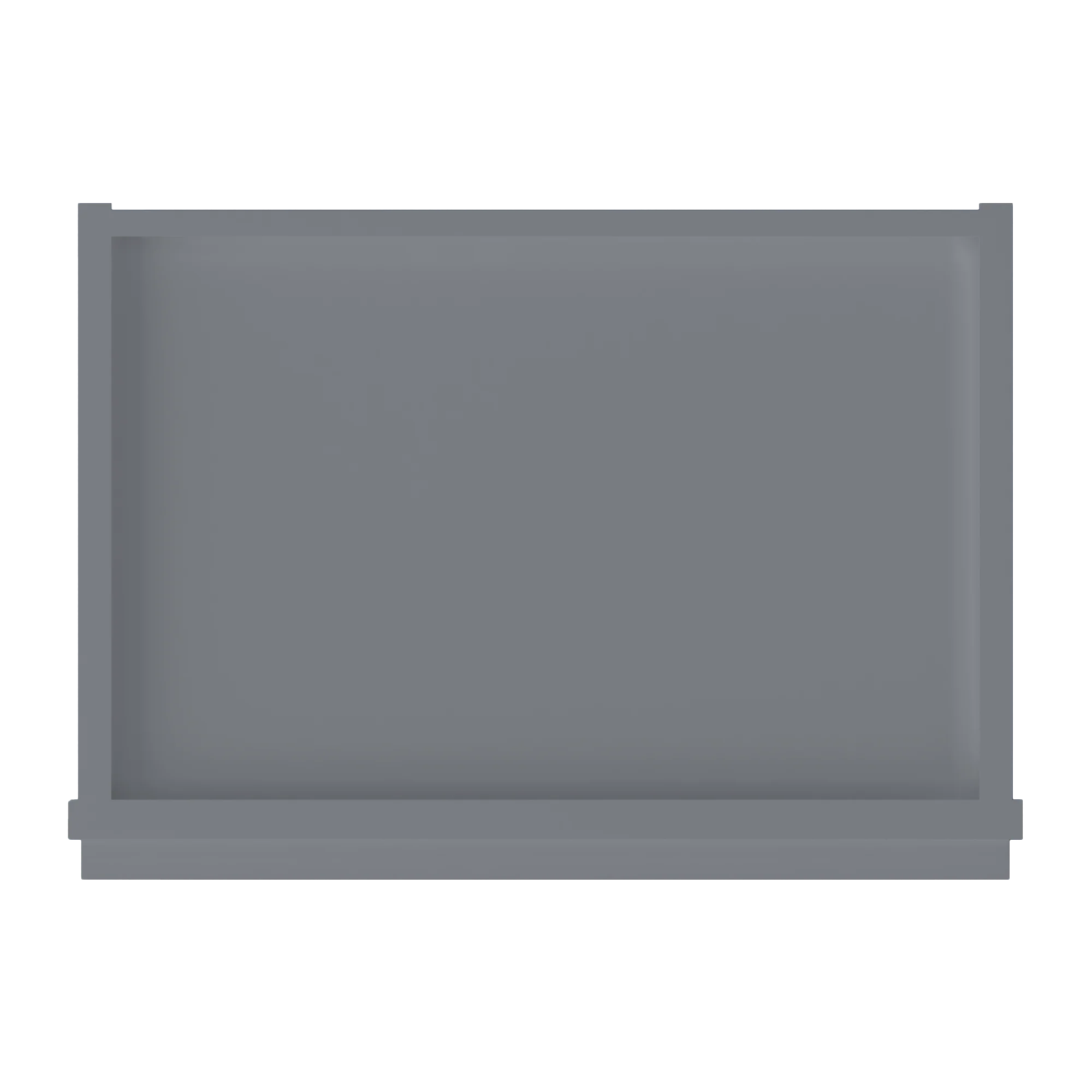 Wall Kitchen Cabinet W1836 Colonial Gray LessCare 18 in. width 36 in. height 12 in. depth - Image 6