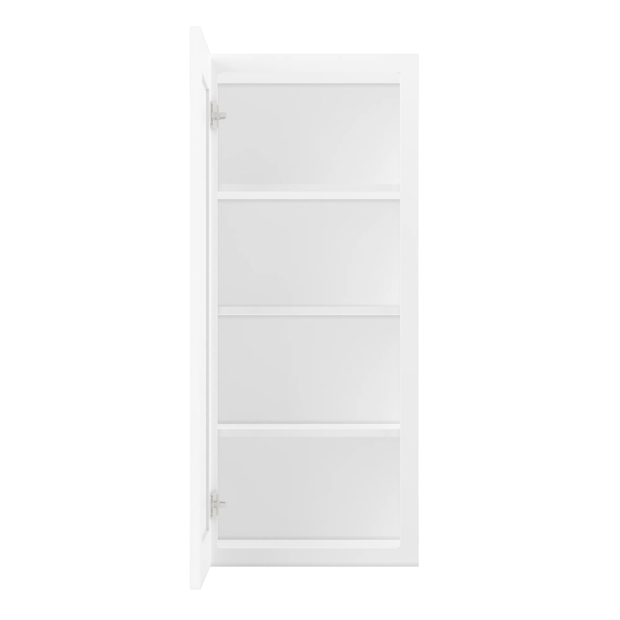 Wall Kitchen Cabinet W1842 Alpina White LessCare 18 in. width 42 in. height 12 in. depth - Image 5