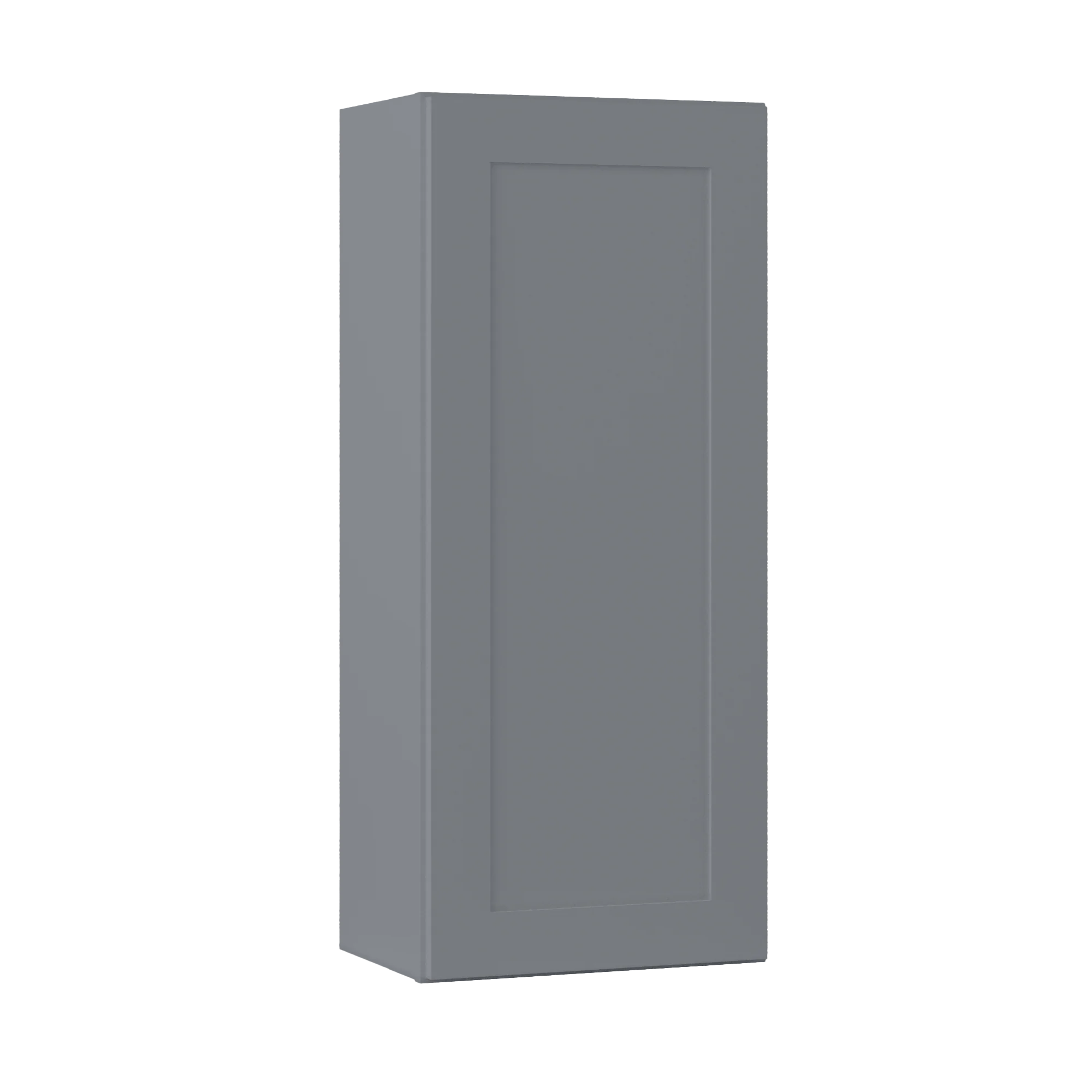 Wall Kitchen Cabinet W1842 Colonial Gray LessCare 18 in. width 42 in. height 12 in. depth - Image 2
